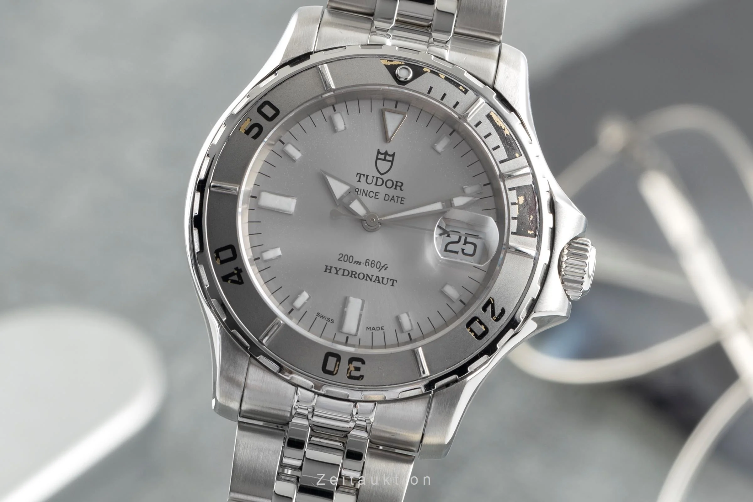 Tudor Hydronaut steel automatic men's watch 89190 P  [2503611] - Image 2