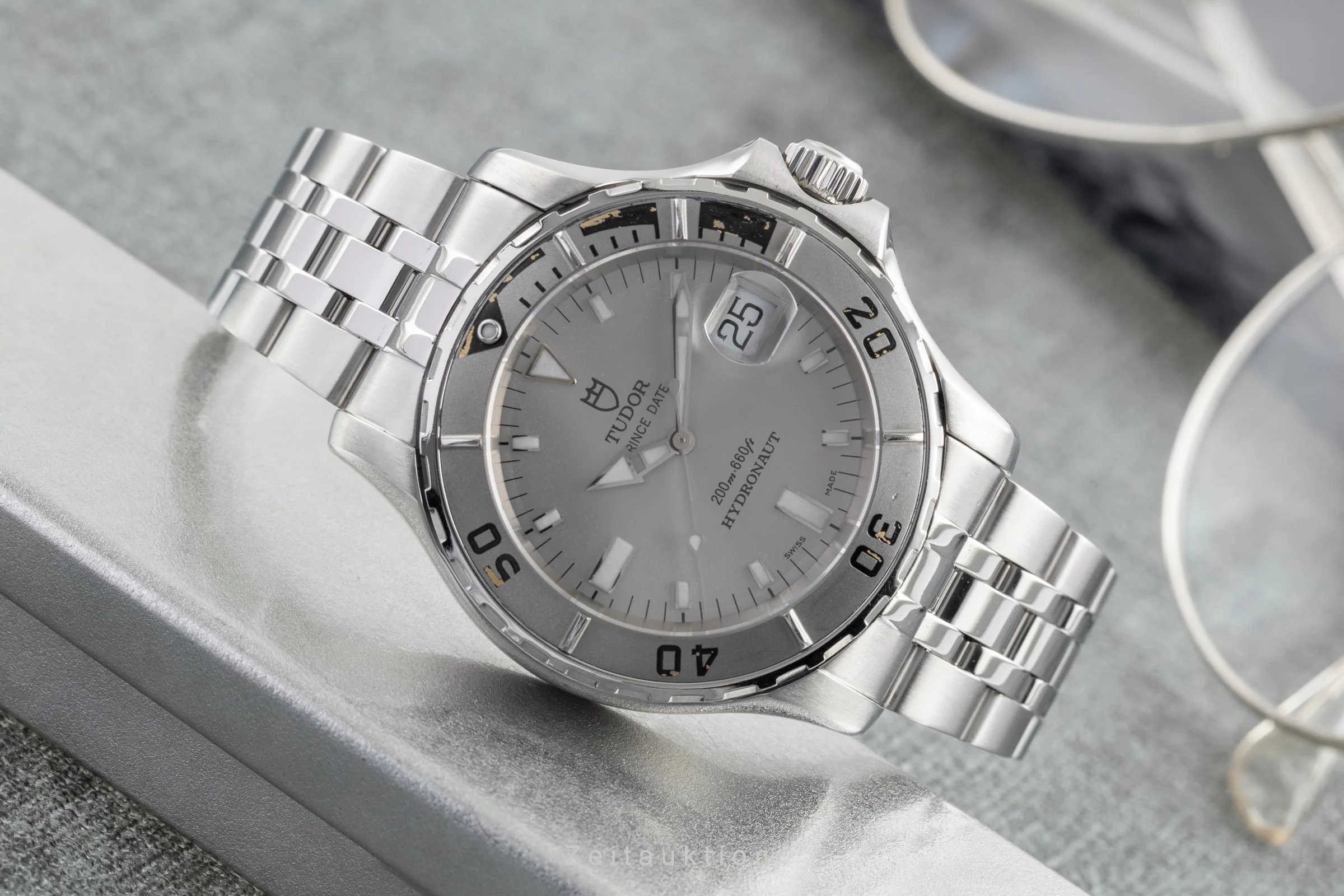 Tudor Hydronaut steel automatic men's watch 89190 P  [2503611] - Image 3