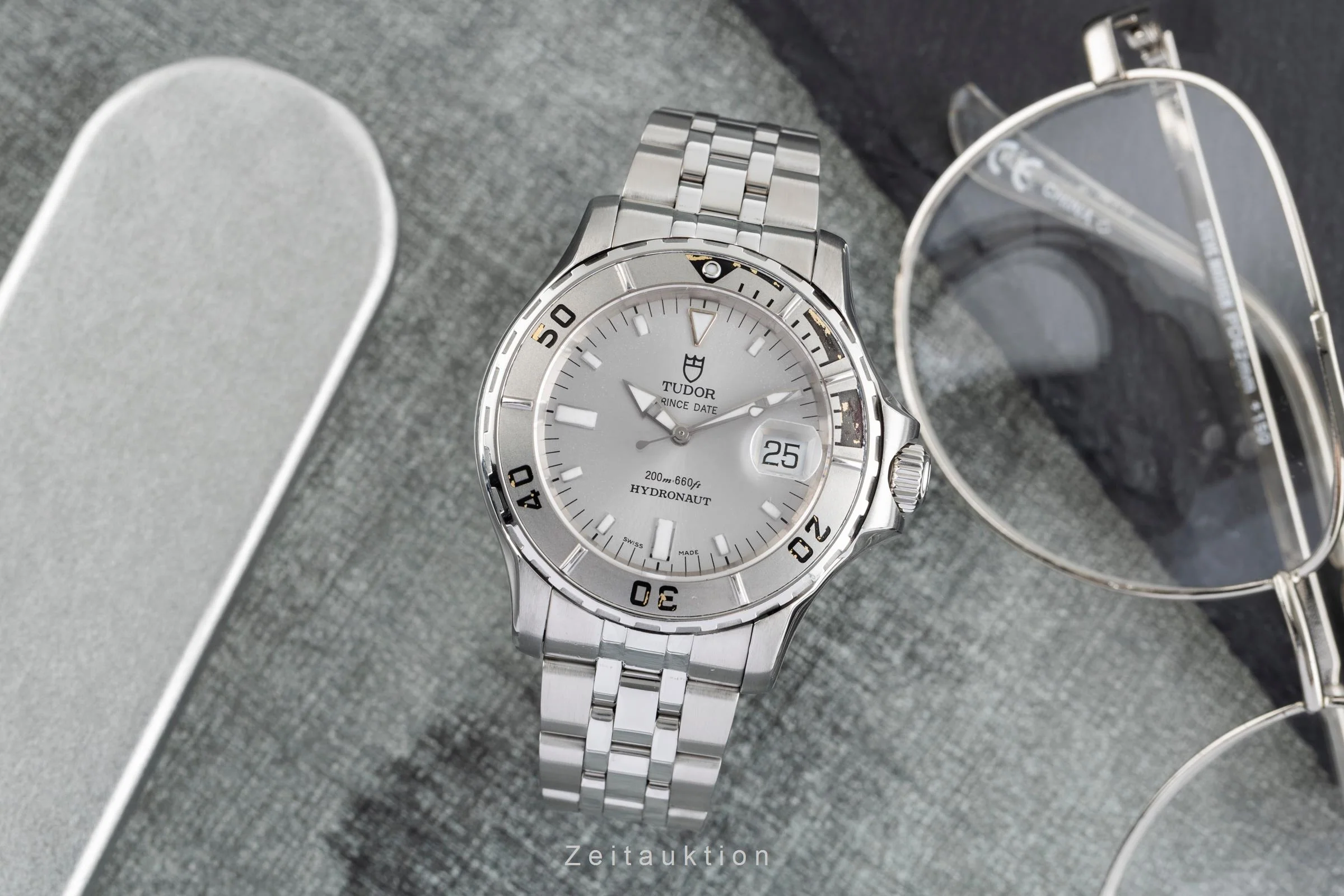 Tudor Hydronaut steel automatic men's watch 89190 P  [2503611] - Image 4