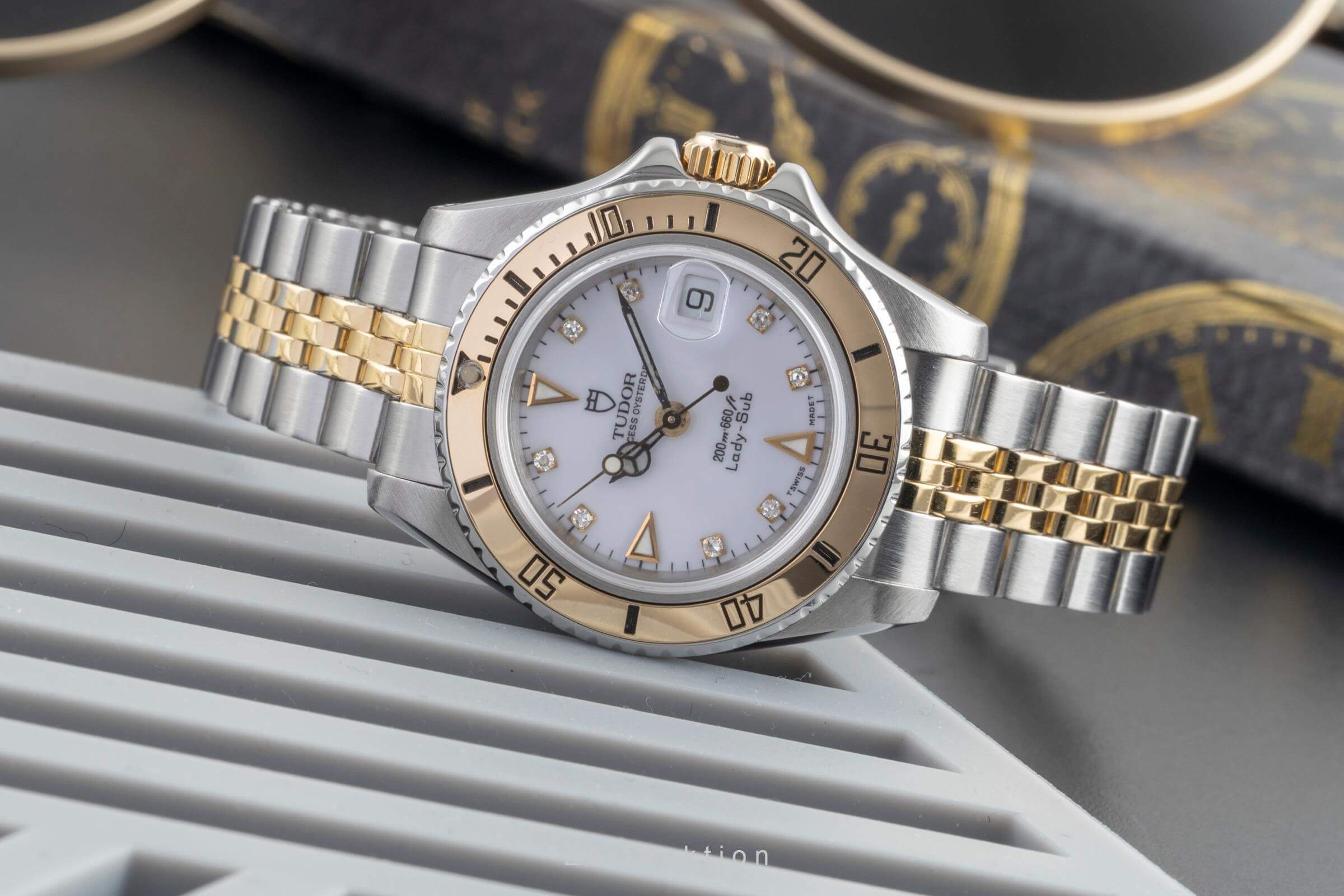 Tudor Lady-Sub steel / gold automatic women's watch 96093  [2502078] - Image 3