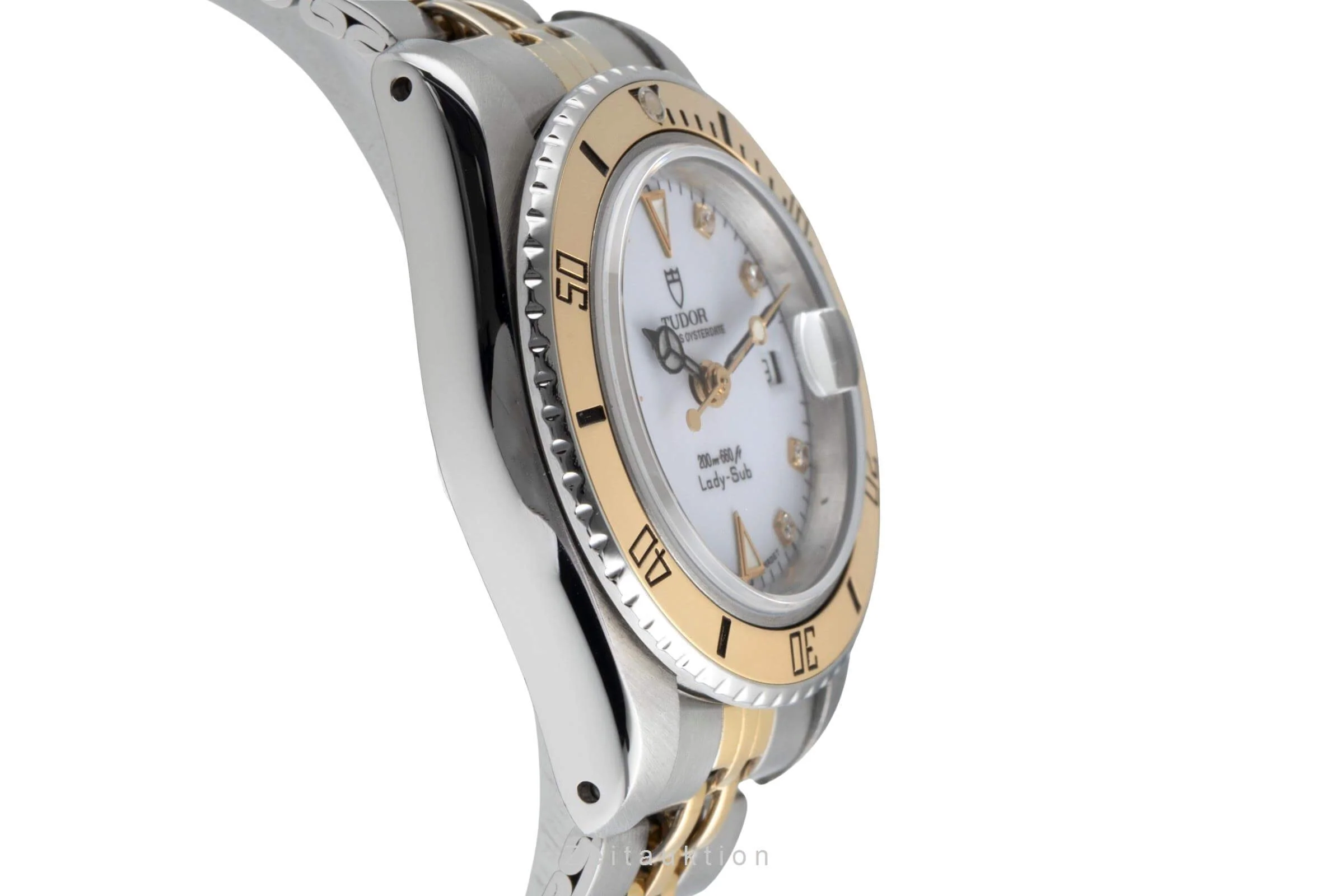 Tudor Lady-Sub steel / gold automatic women's watch 96093  [2502078] - Image 8