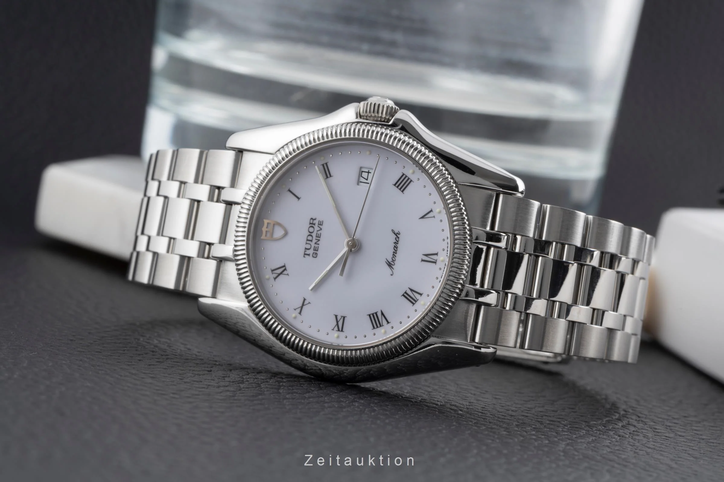 Tudor Monarch steel quartz men's watch 15630  [2503665] - Image 3