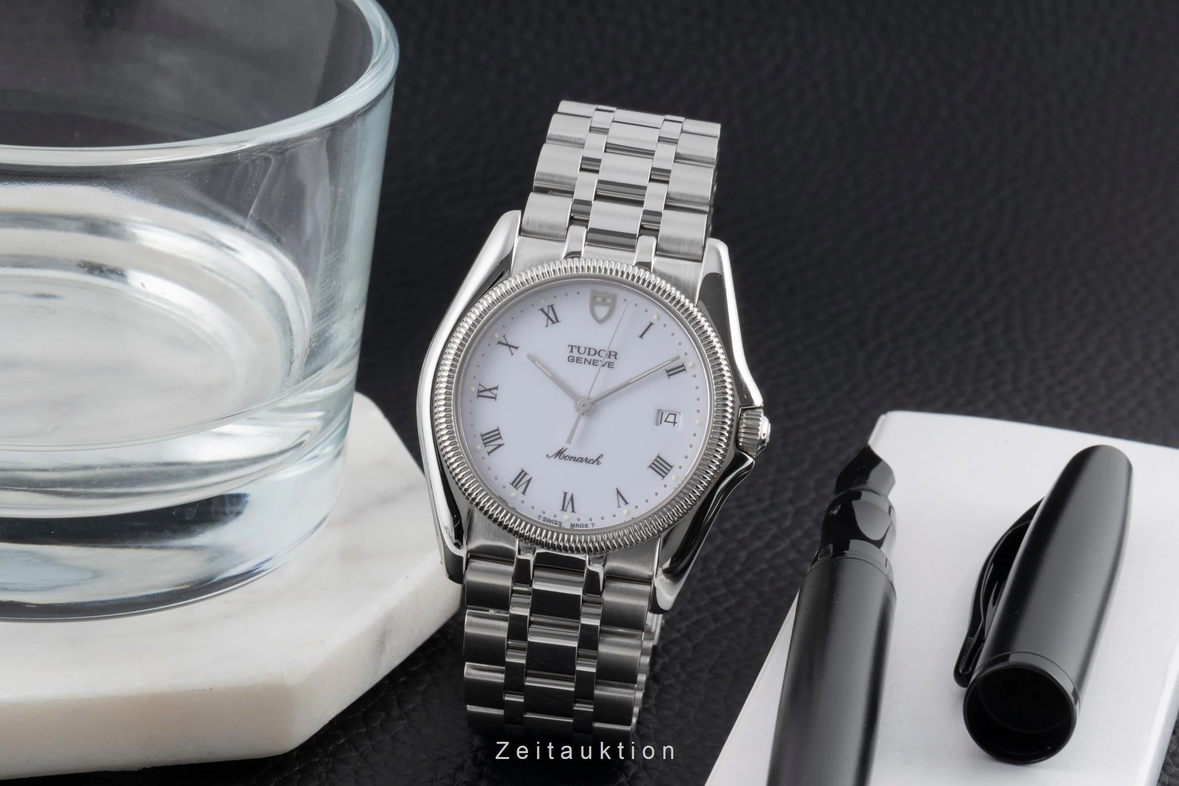 Tudor Monarch steel quartz men's watch 15630  [2503665] - Image 4