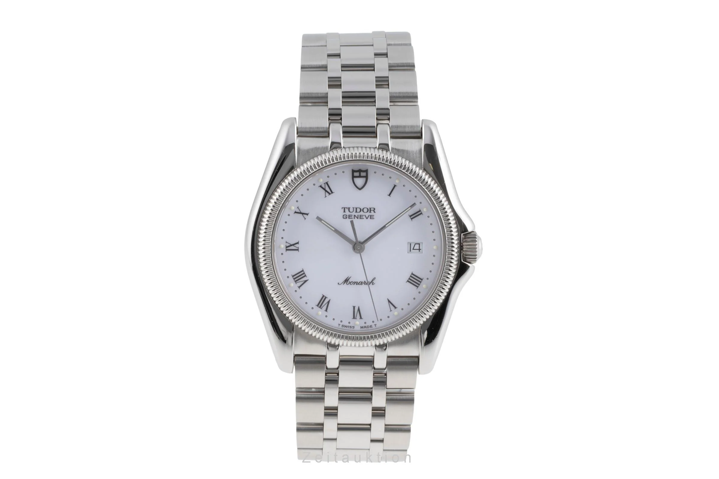 Tudor Monarch steel quartz men's watch 15630  [2503665] - Image 5
