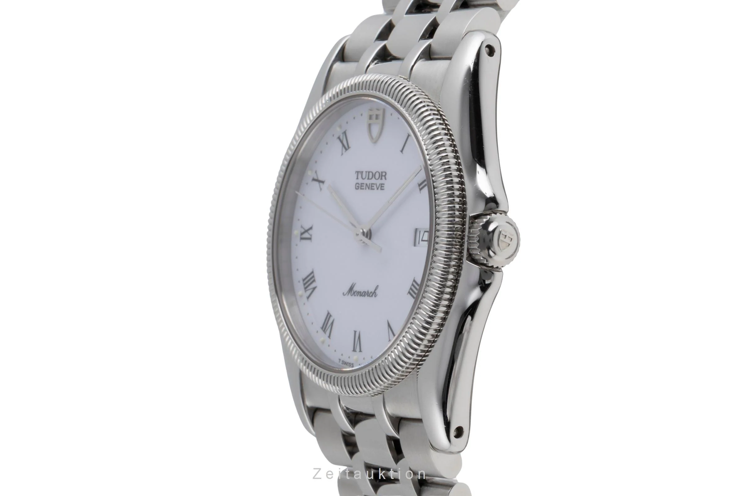 Tudor Monarch steel quartz men's watch 15630  [2503665] - Image 7