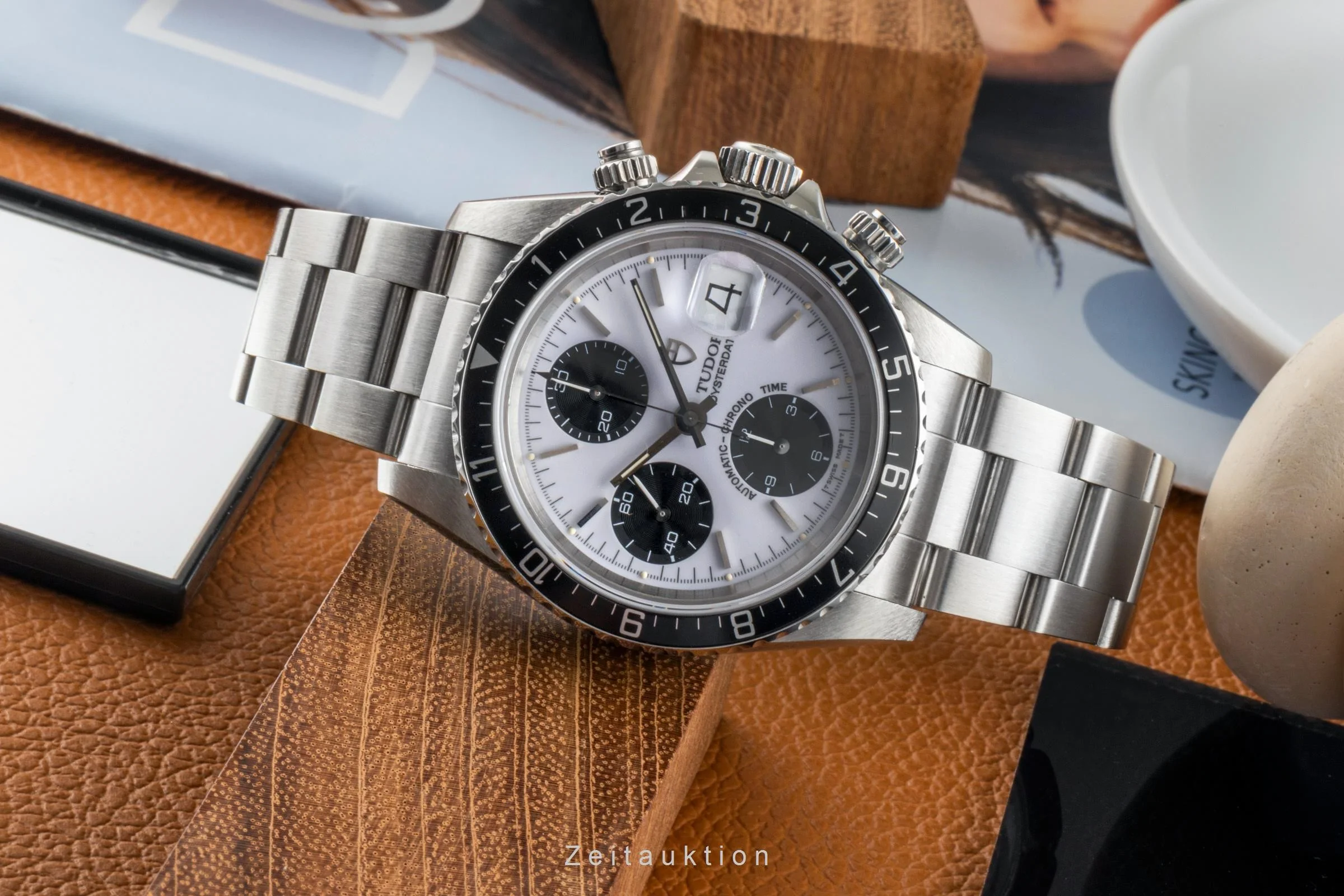 Tudor Oysterdate chronograph steel automatic men's watch 79270  [2400697] - Image 2