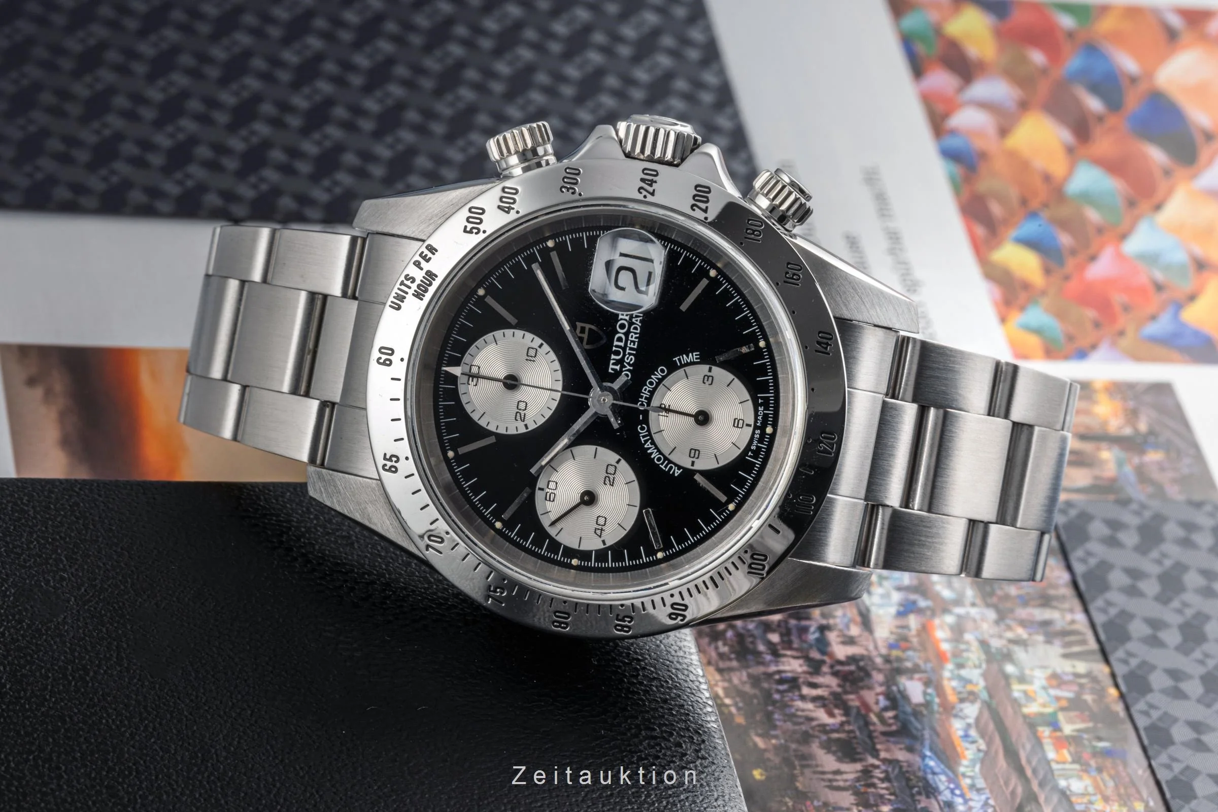 Tudor Oysterdate chronograph steel automatic men's watch 79280  [2305246] - Image 2