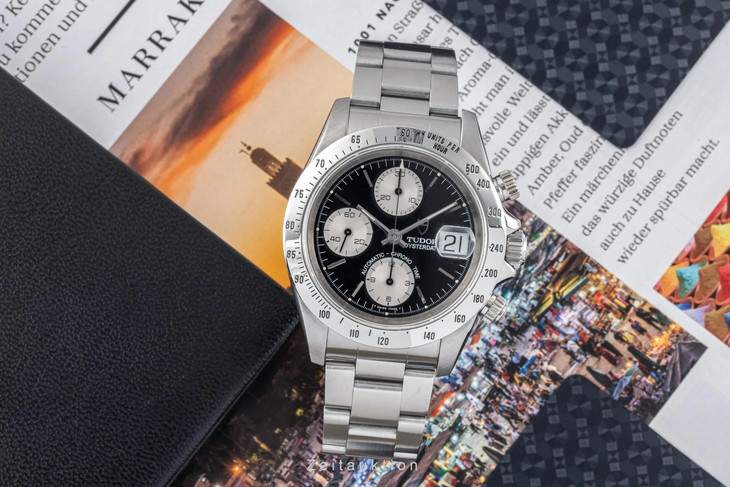 Tudor Oysterdate chronograph steel automatic men's watch 79280  [2305246] - Image 3