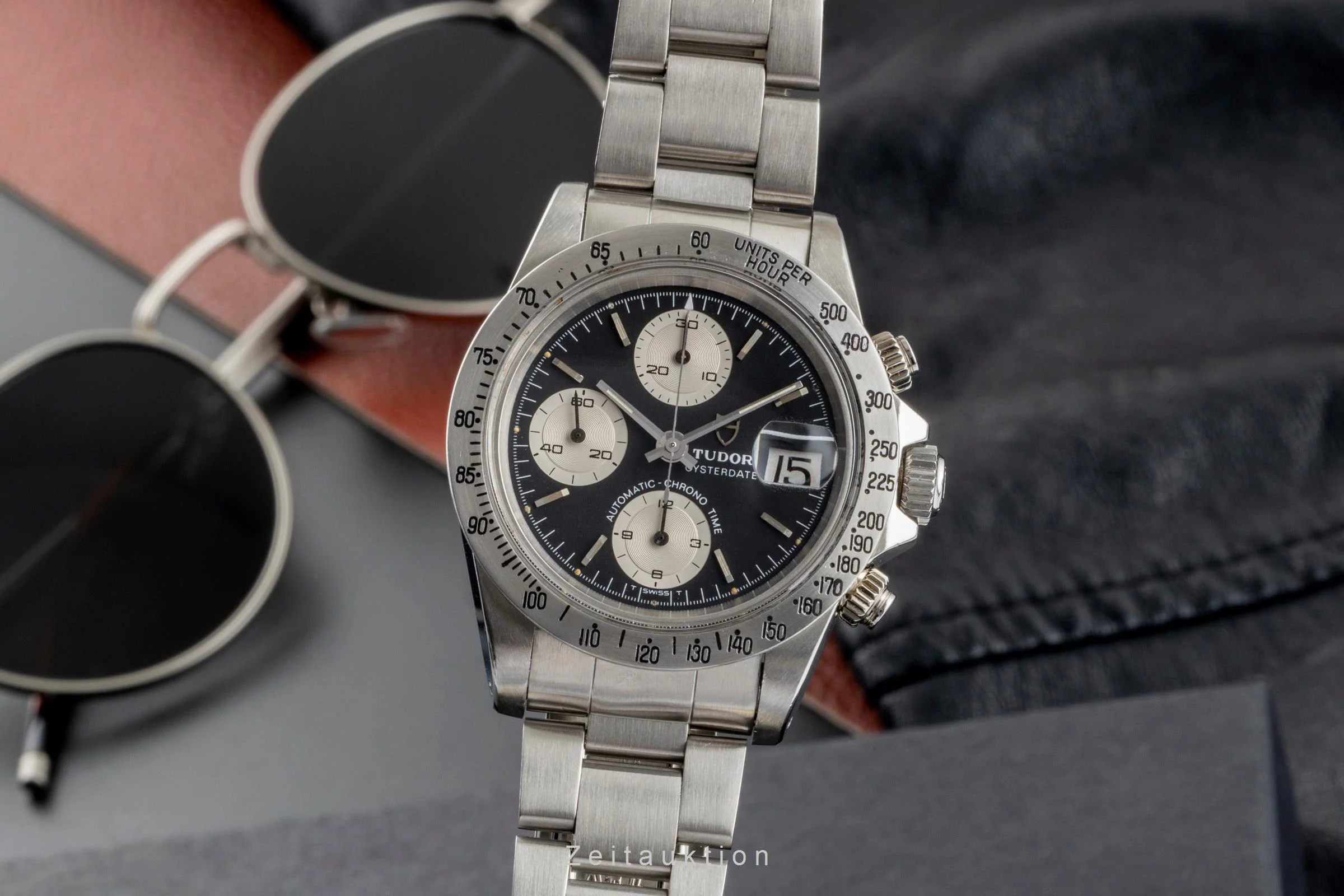 Tudor Oysterdate chronograph steel automatic men's watch 94300  [2405086] - Image 2