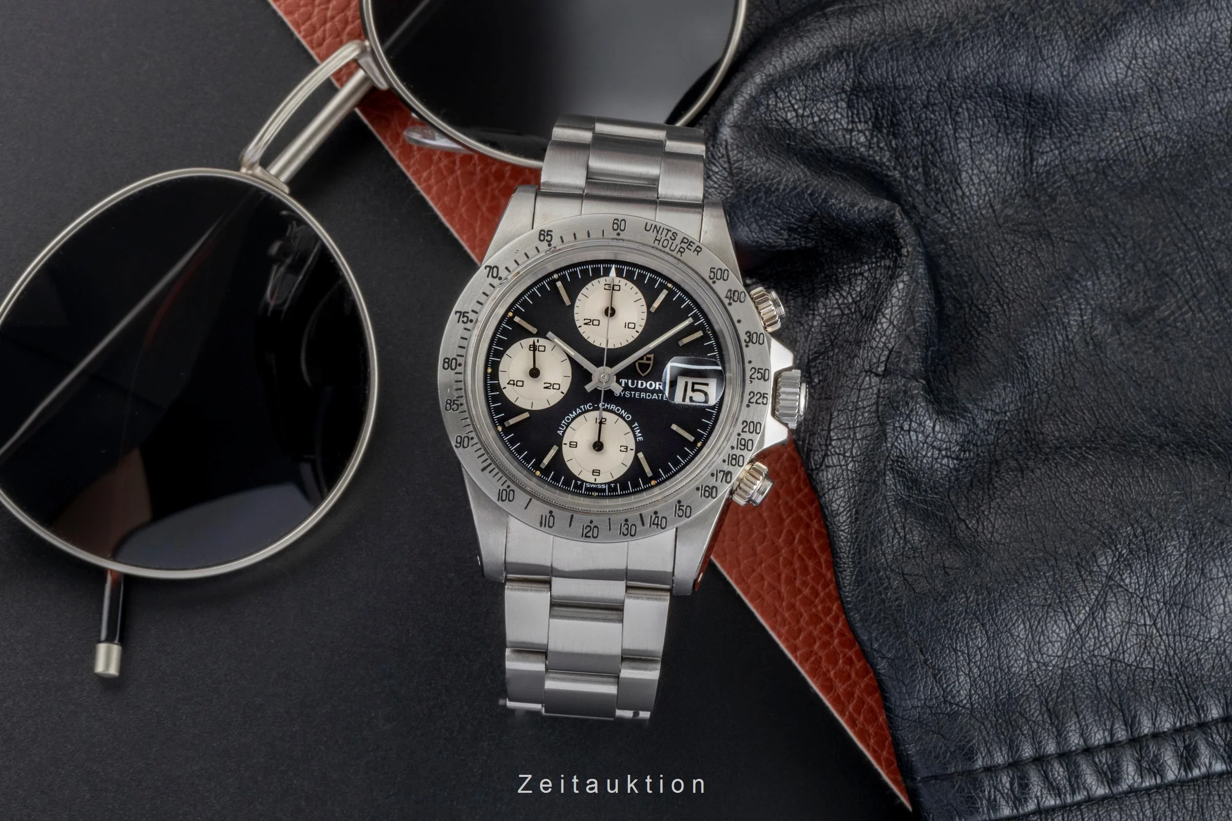 Tudor Oysterdate chronograph steel automatic men's watch 94300  [2405086] - Image 4