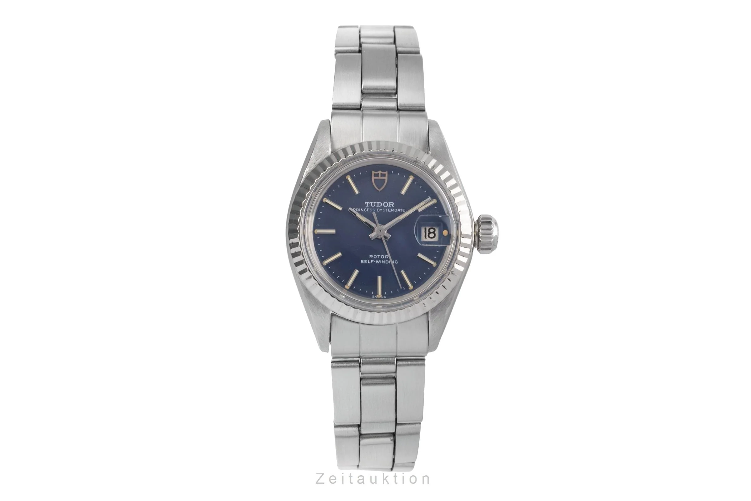 Tudor Oysterdate steel / white gold automatic women's watch 7637/4 Vintage  [2503259] - Image 5
