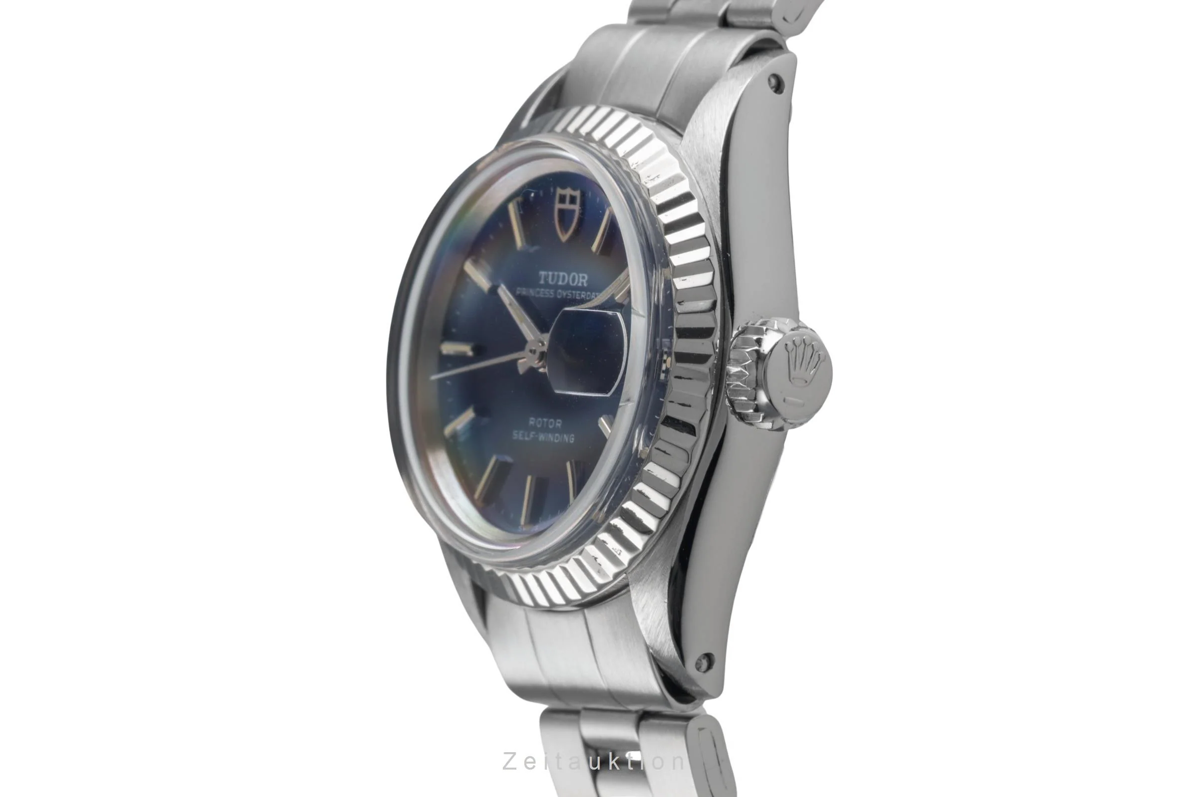 Tudor Oysterdate steel / white gold automatic women's watch 7637/4 Vintage  [2503259] - Image 7