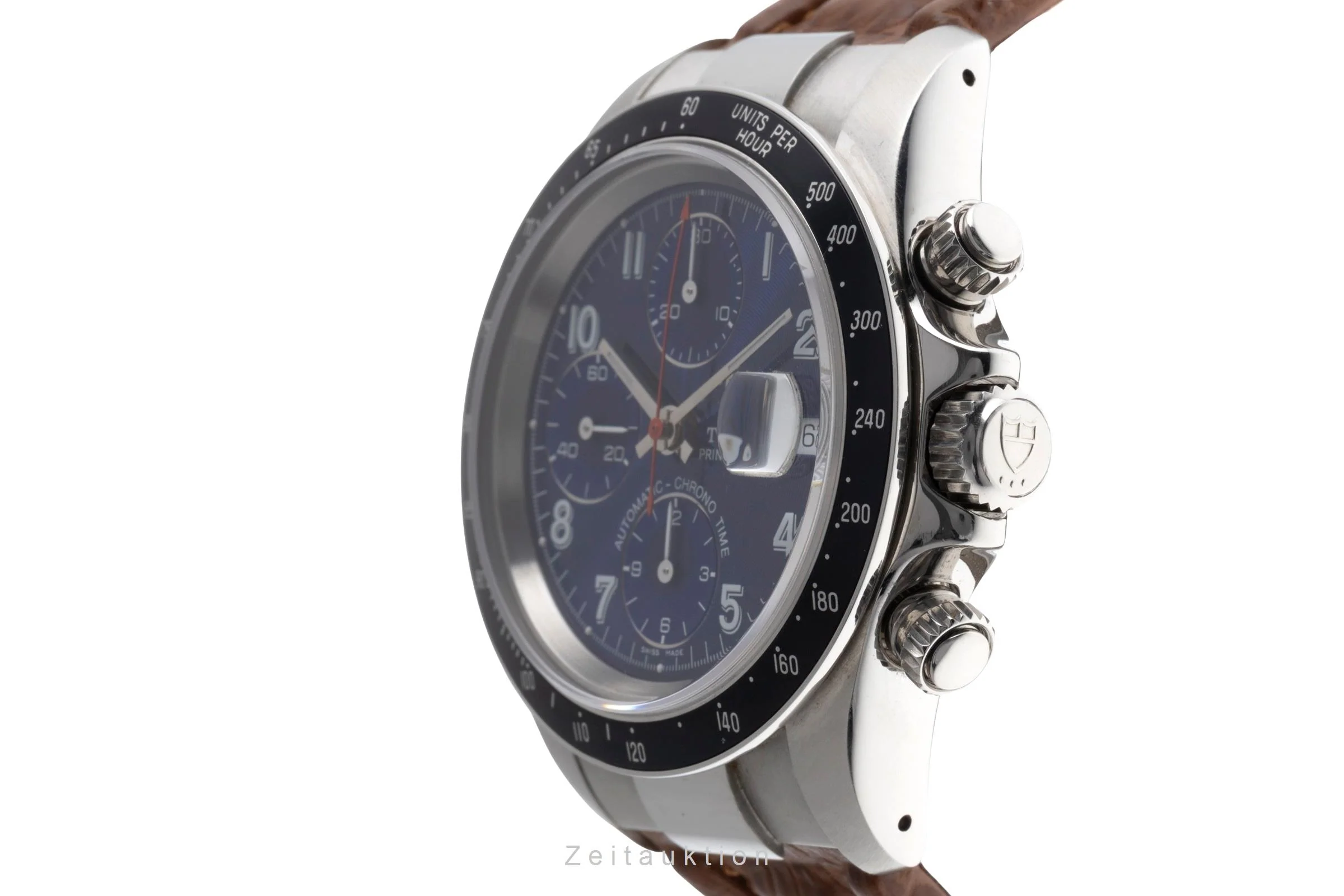 Tudor Prince Date chronograph steel automatic men's watch 79260  [2502464] - Image 7