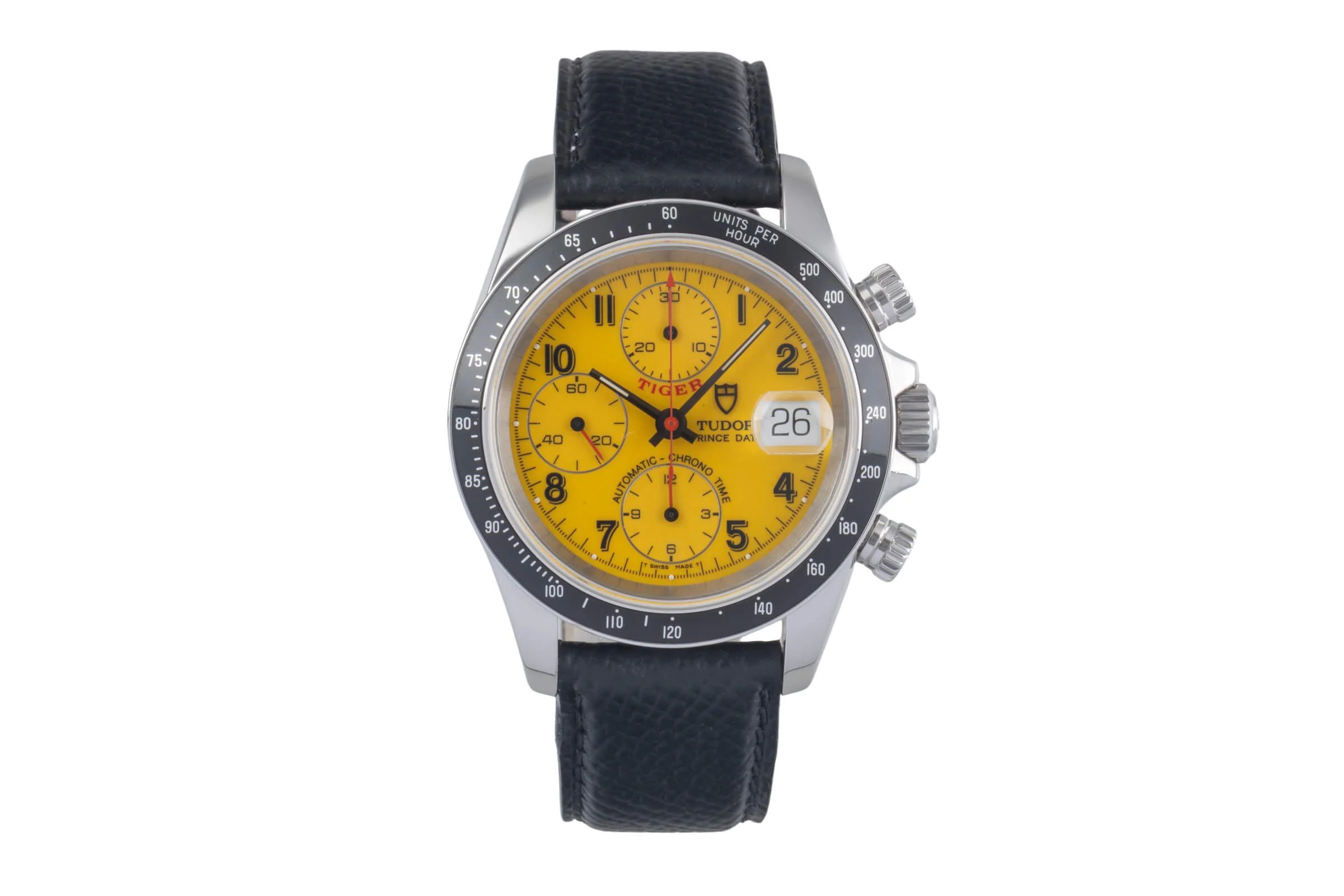 Tudor Prince Date chronograph steel automatic men's watch 79260P  [2500548] - Image 5
