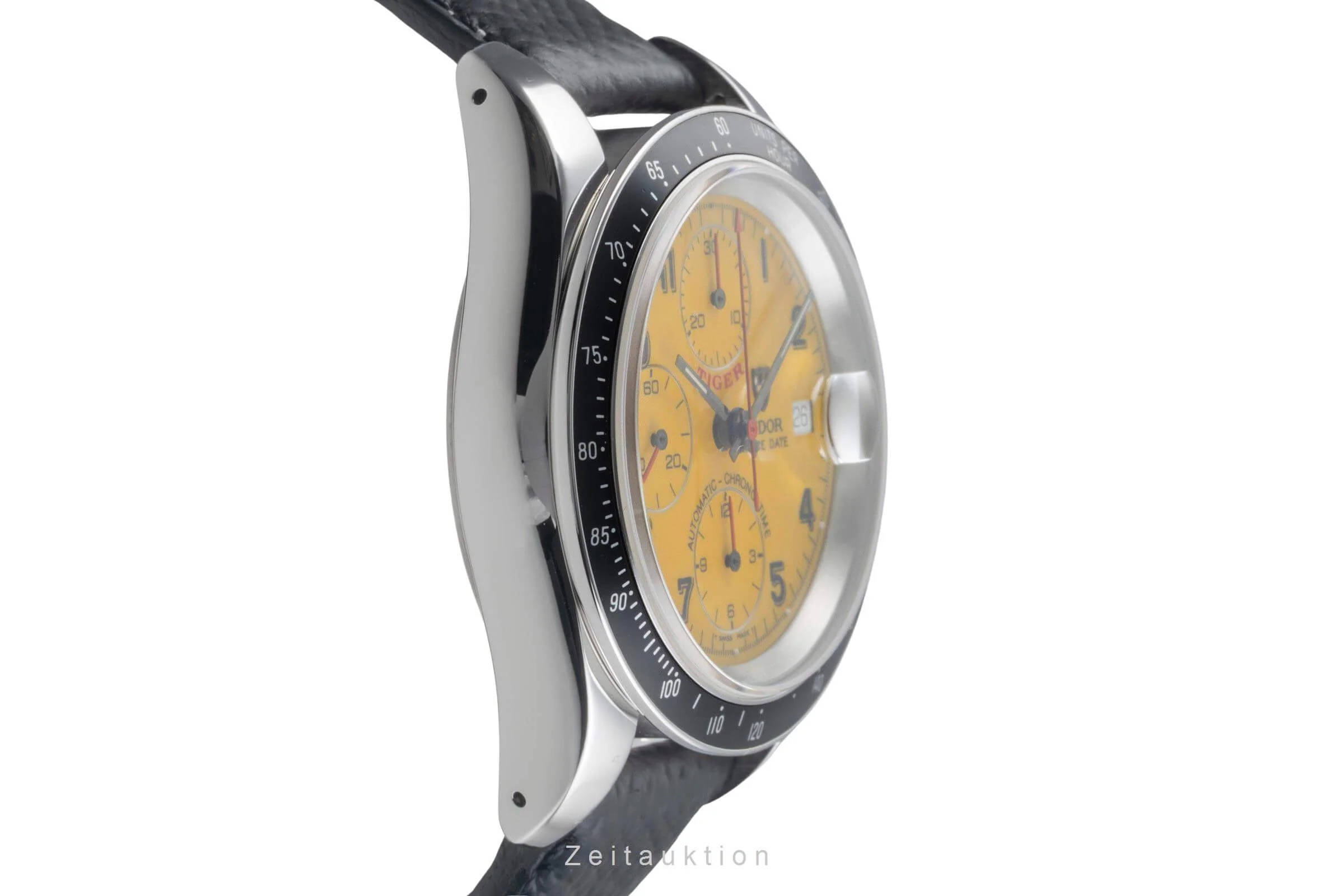 Tudor Prince Date chronograph steel automatic men's watch 79260P  [2500548] - Image 8