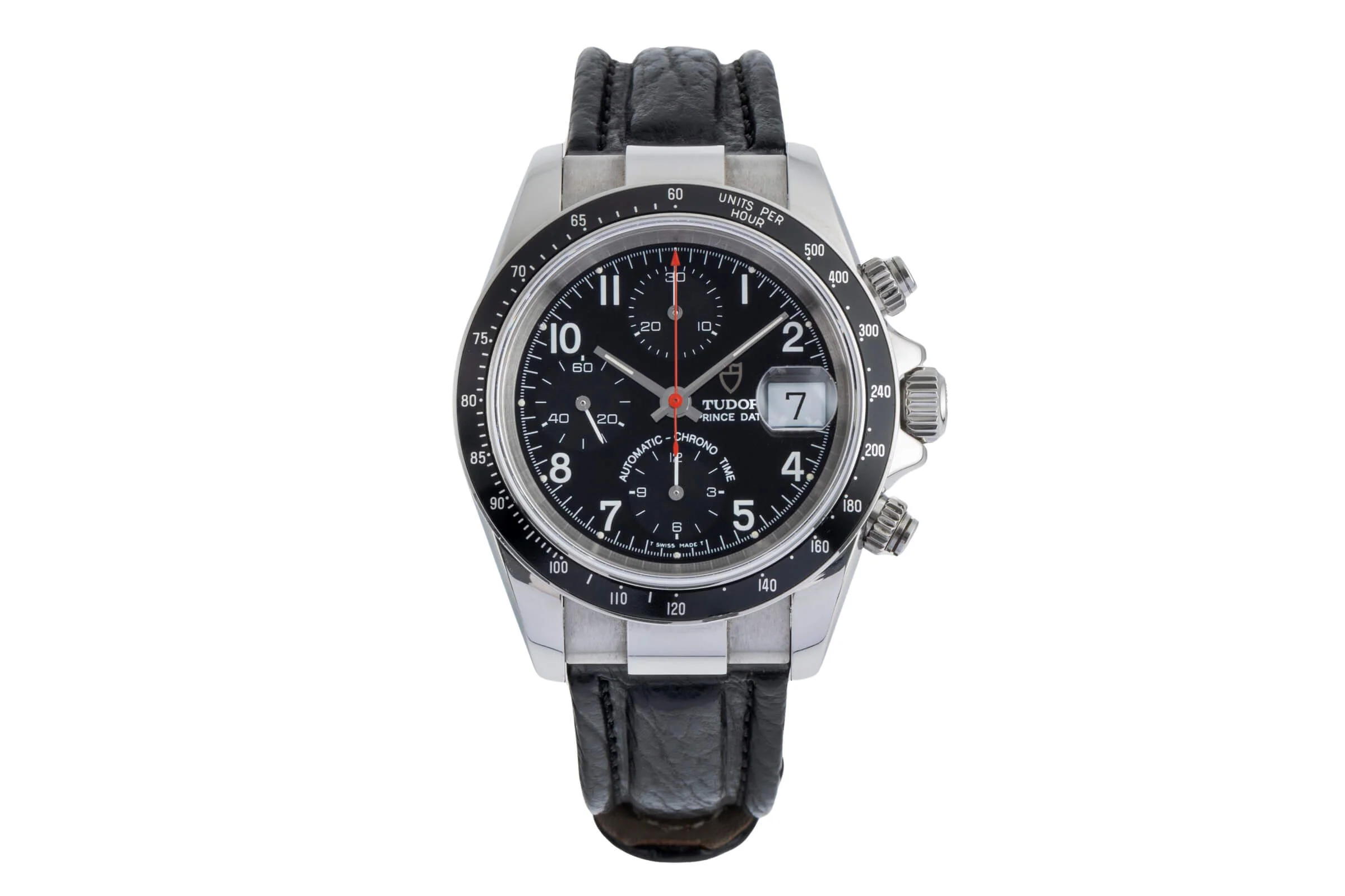 Tudor Prince Date chronograph steel automatic men's watch 79260P  [2502284] - Image 5
