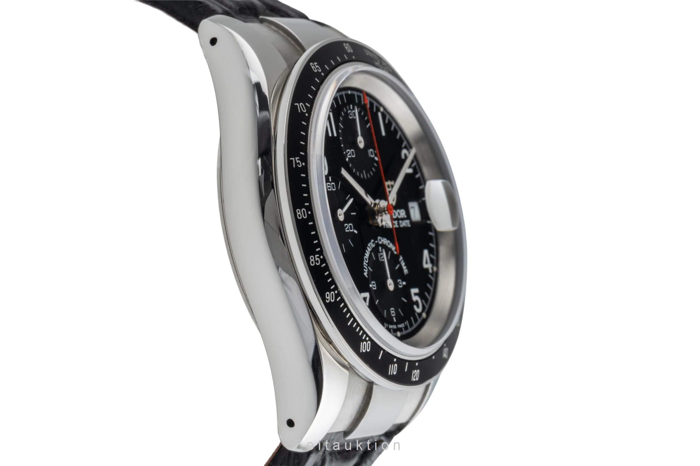 Tudor Prince Date chronograph steel automatic men's watch 79260P  [2502284] - Image 8