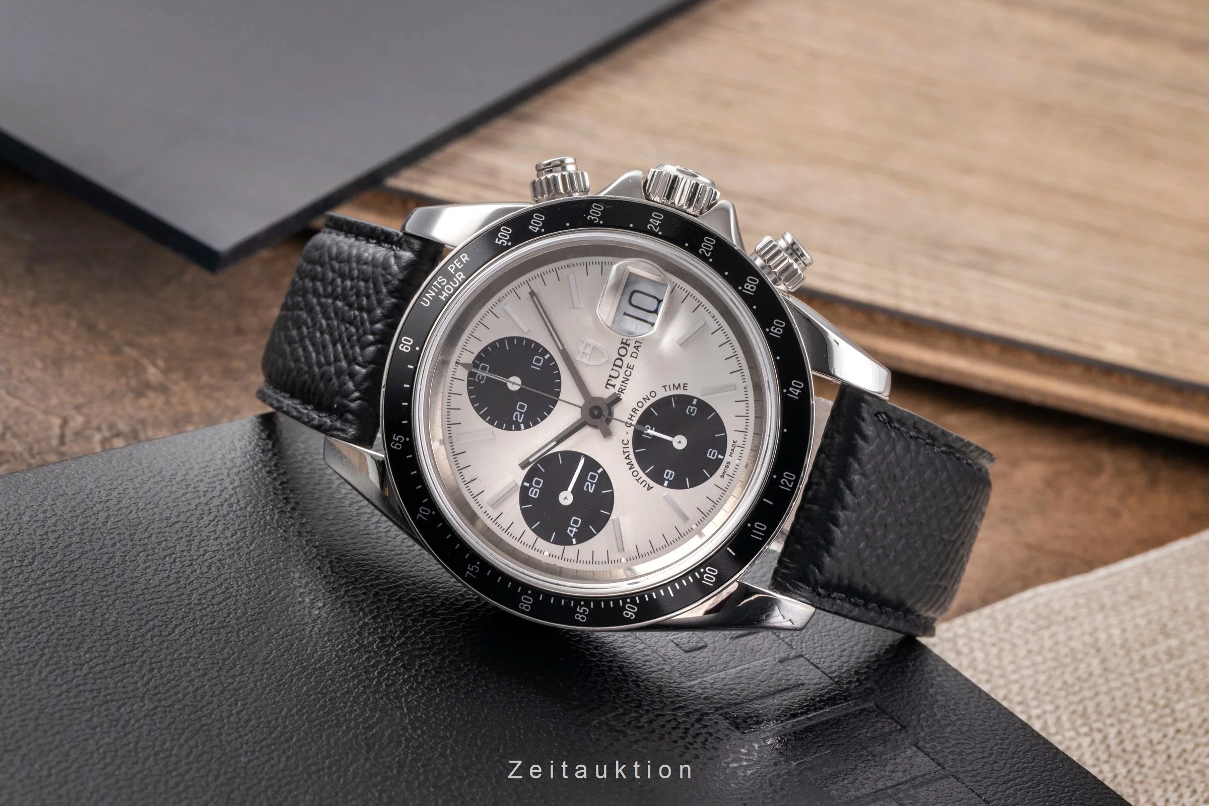 Tudor Prince Date chronograph steel automatic men's watch 79260P  [2504954] - Image 3