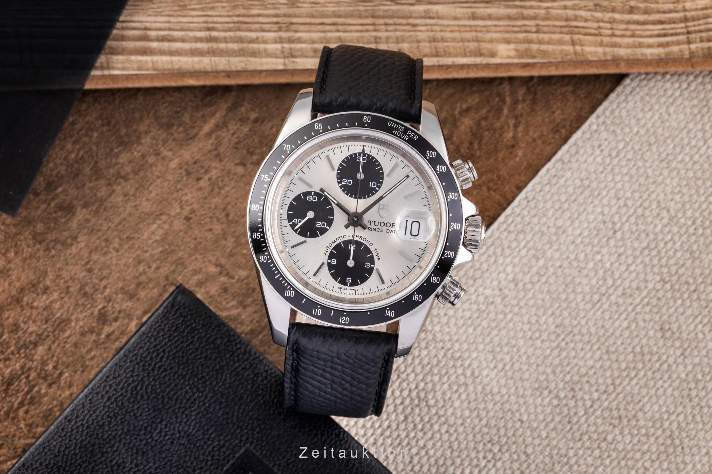 Tudor Prince Date chronograph steel automatic men's watch 79260P  [2504954] - Image 4