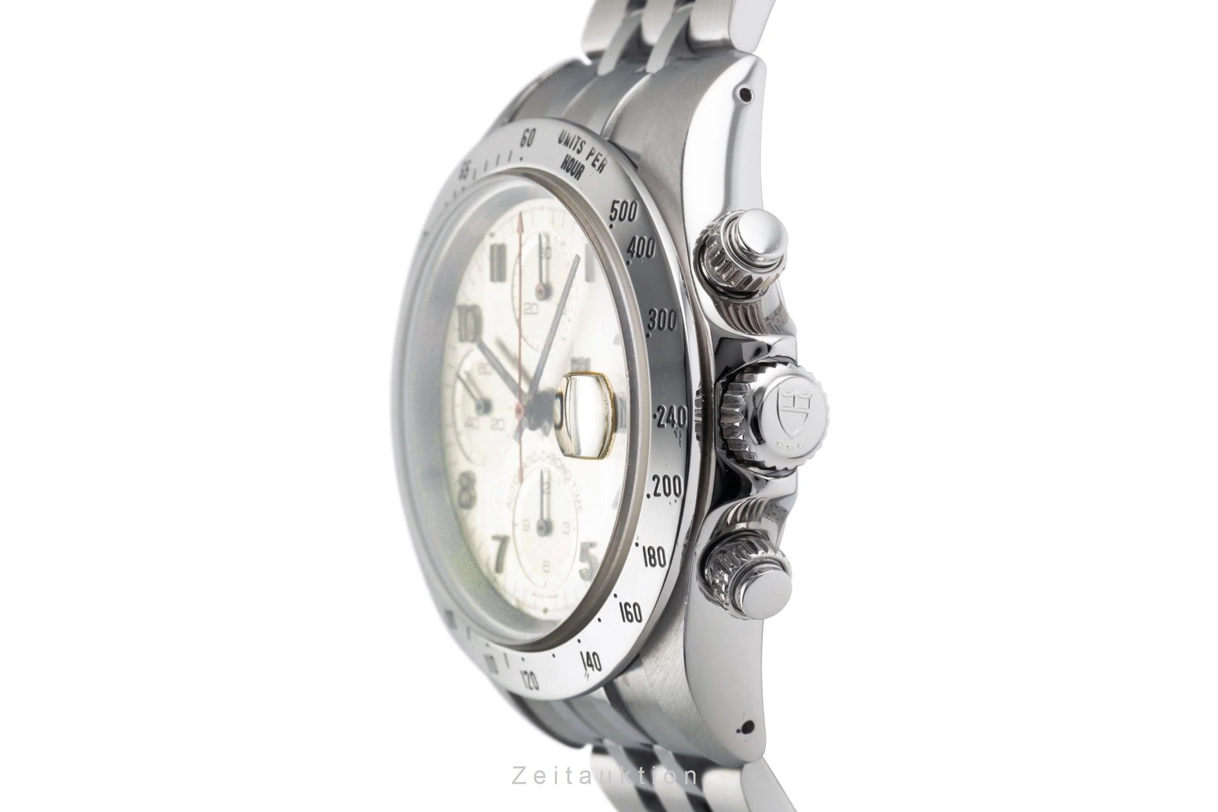 Tudor Prince Date chronograph steel automatic men's watch 79280  [2304892] - Image 6
