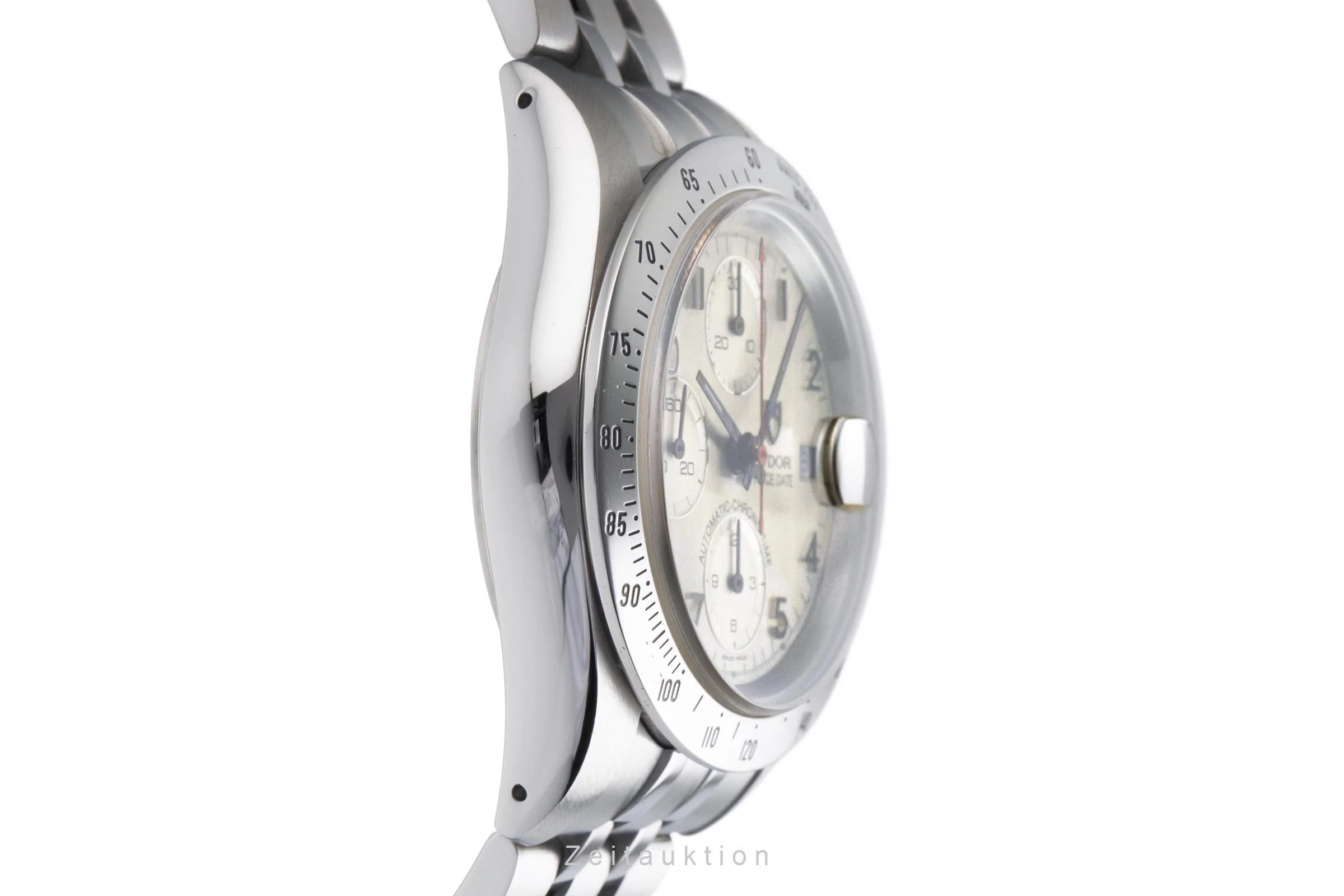 Tudor Prince Date chronograph steel automatic men's watch 79280  [2304892] - Image 7