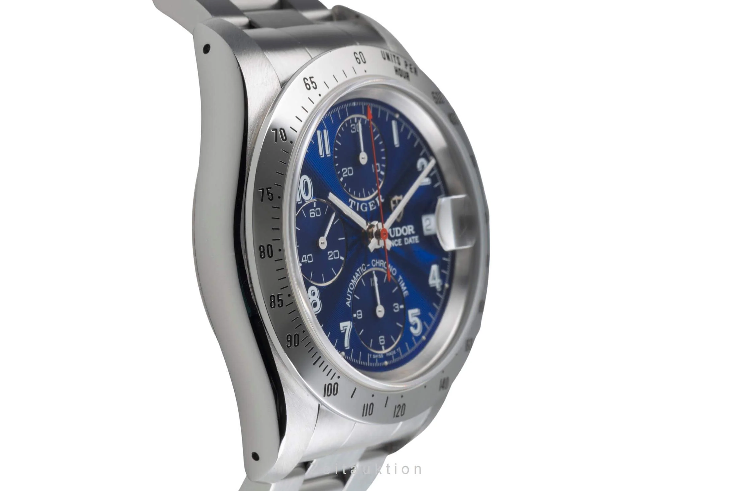 Tudor Prince Date chronograph steel automatic men's watch 79280  [2500107] - Image 8