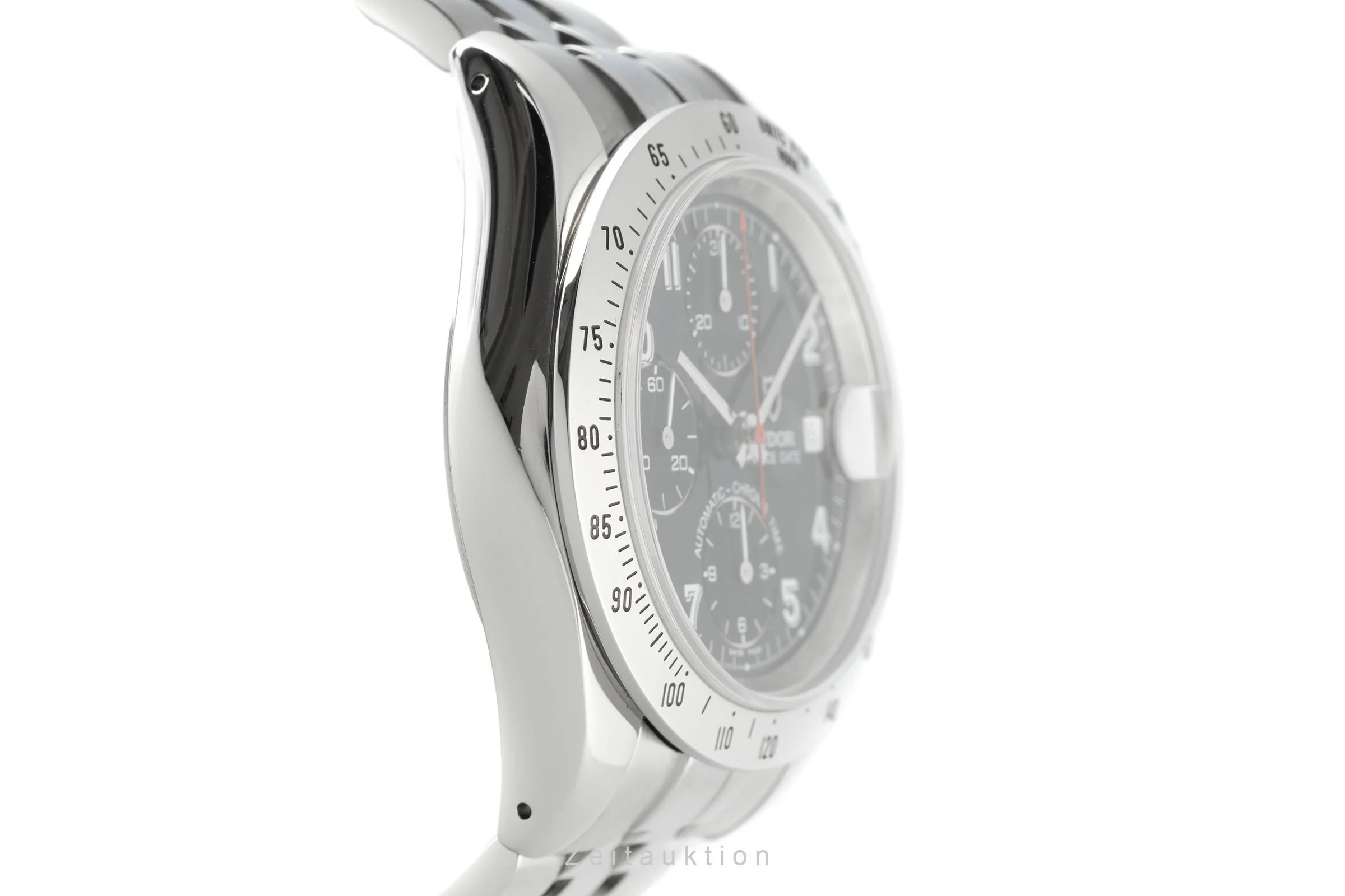 Tudor Prince Date chronograph steel automatic men's watch 79280P  [2201564] - Image 2