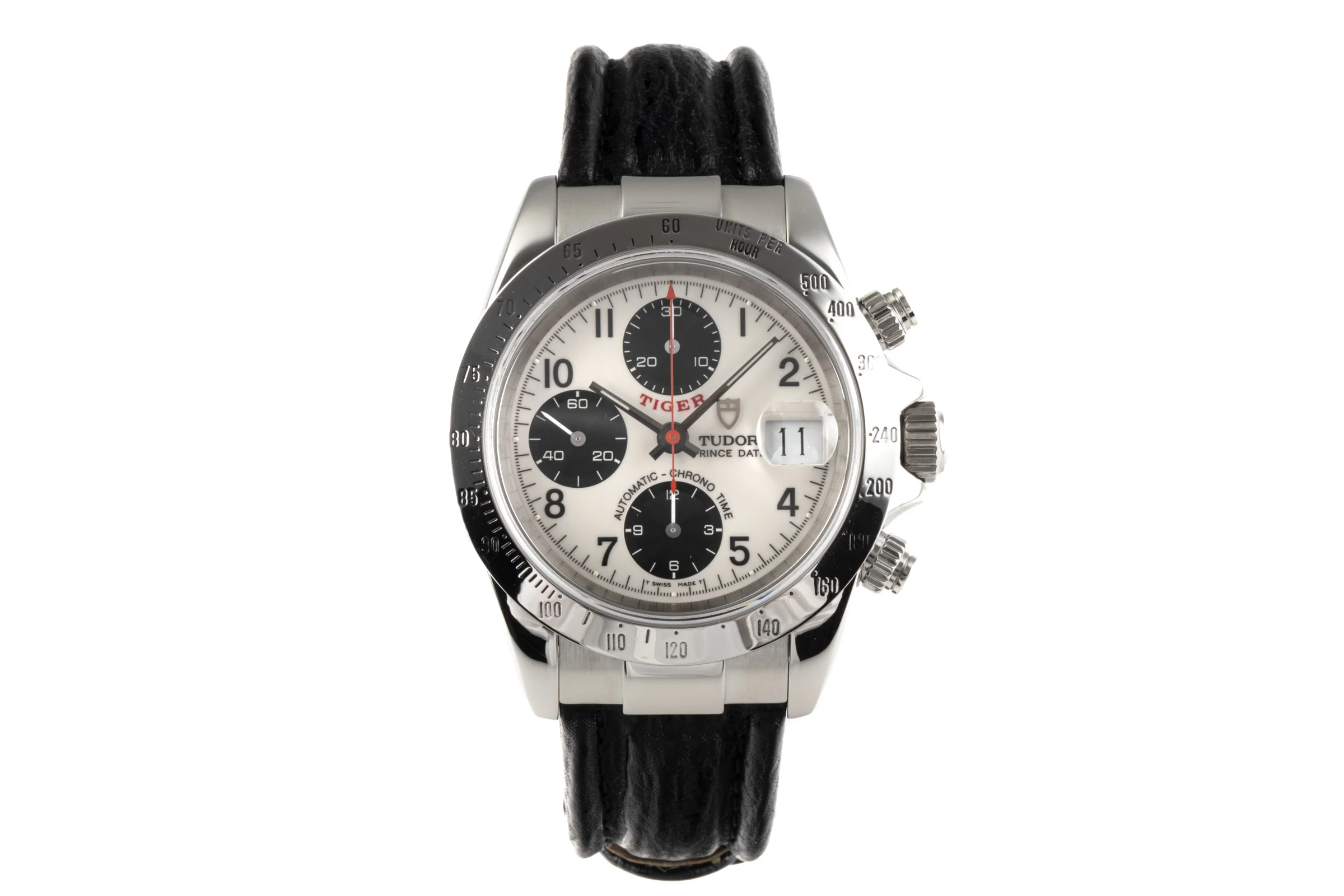 Tudor Prince Date chronograph steel automatic men's watch 79280P  [2300013] - Image 4