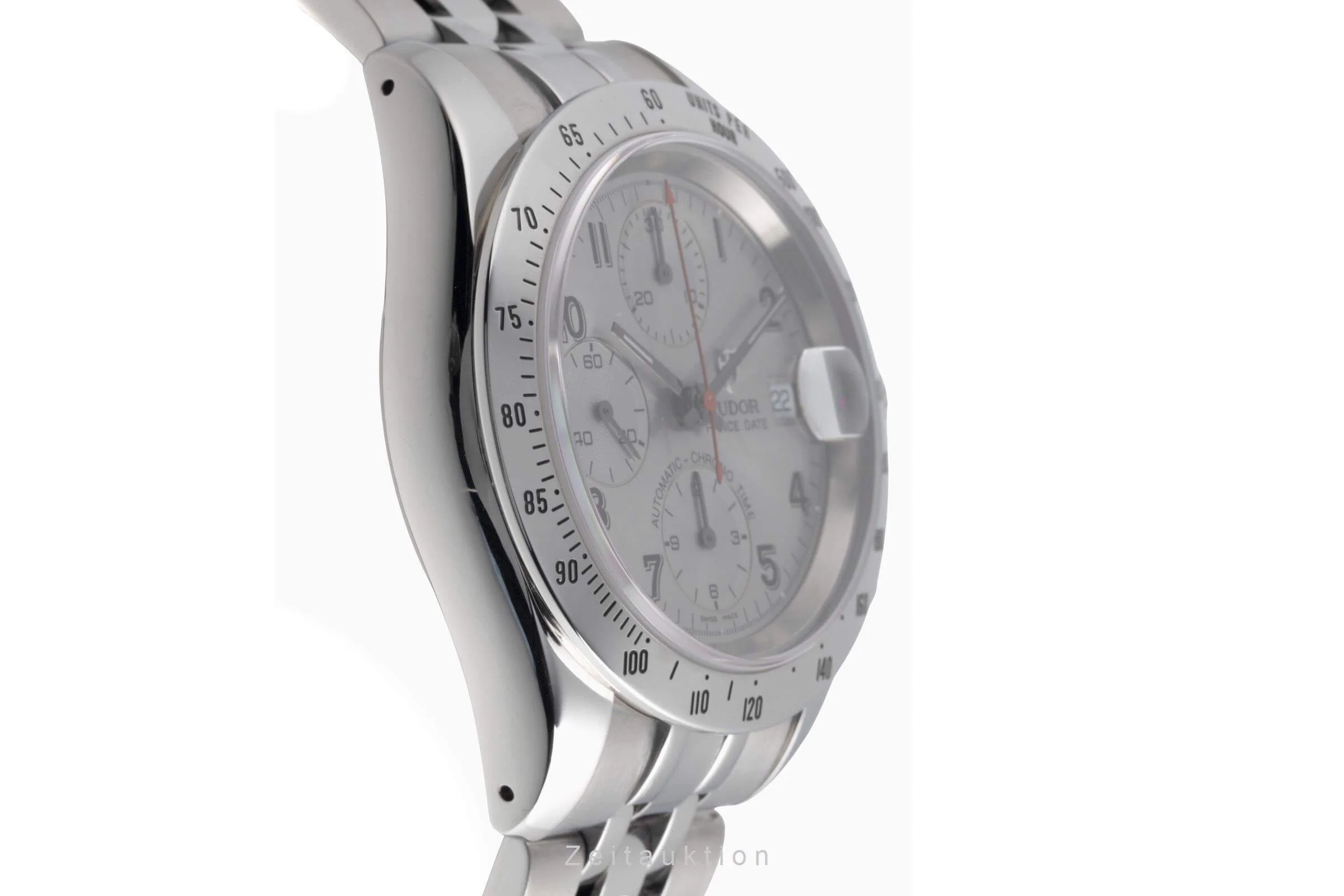 Tudor Prince Date chronograph steel automatic men's watch 79280P  [2501846] - Image 8