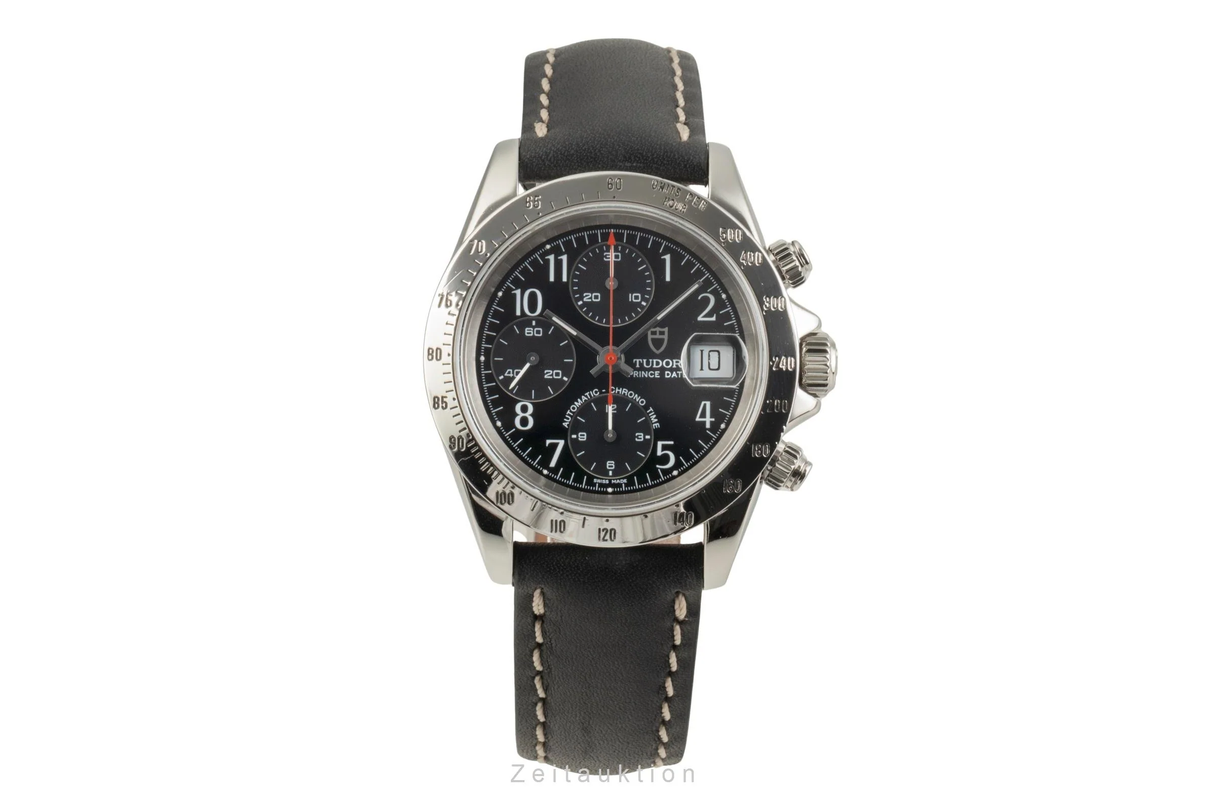 Tudor Prince Date chronograph steel automatic men's watch 79280P  [2503540] - Image 5
