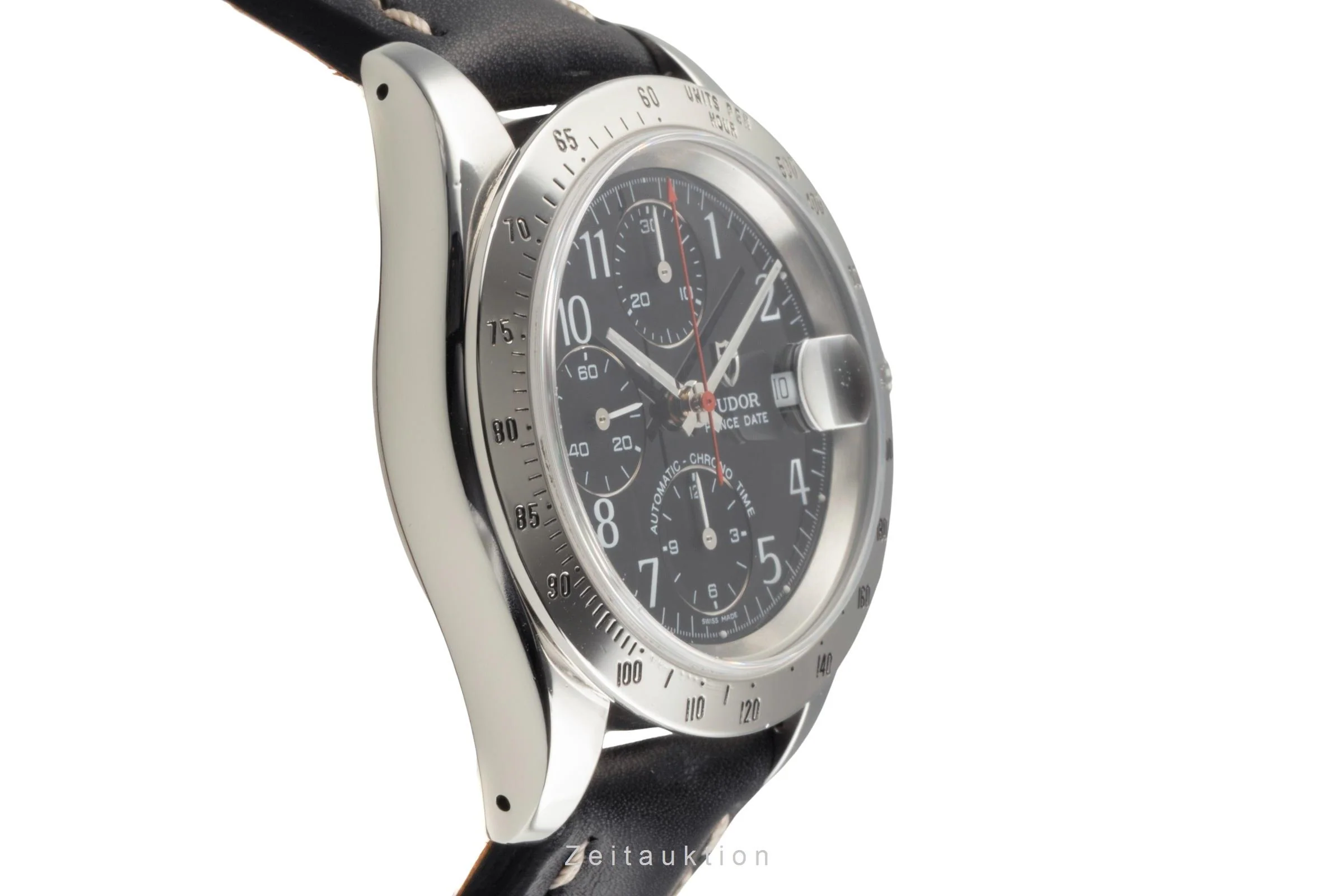 Tudor Prince Date chronograph steel automatic men's watch 79280P  [2503540] - Image 8