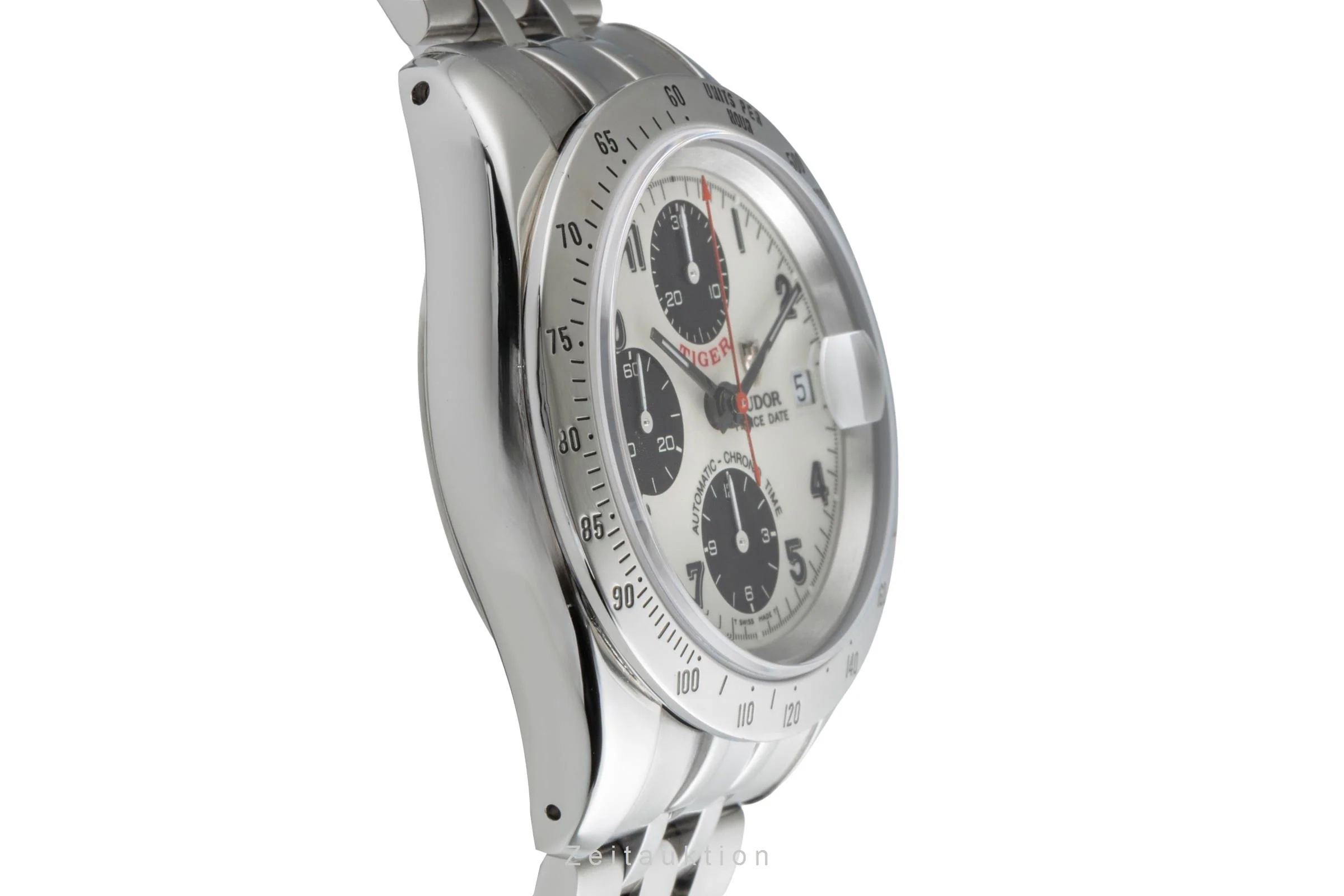 Tudor Prince Date chronograph steel automatic men's watch 79280P  [2505678] - Image 8