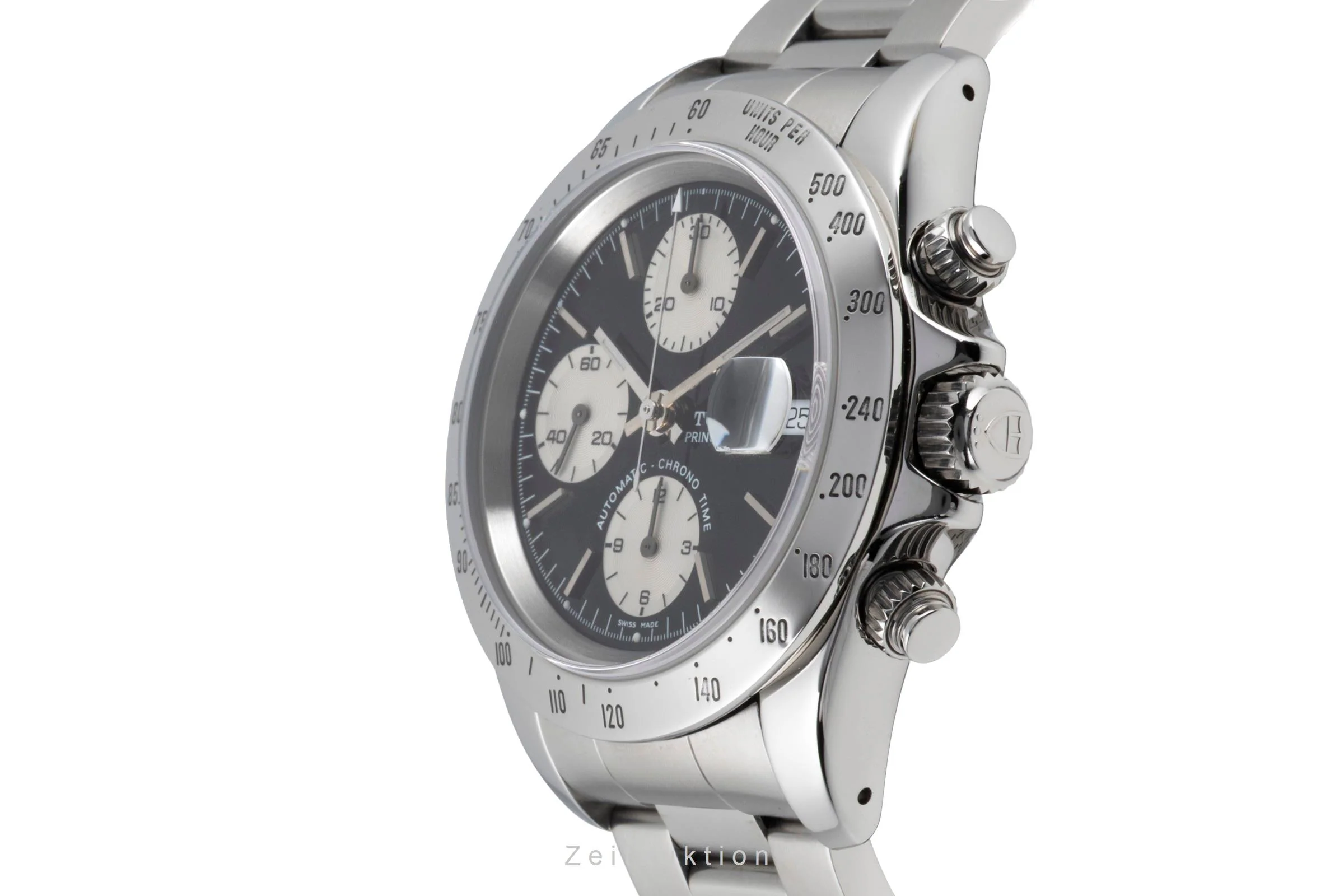 Tudor Prince Date chronograph steel automatic men's watch 79280P  [2600929] - Image 7