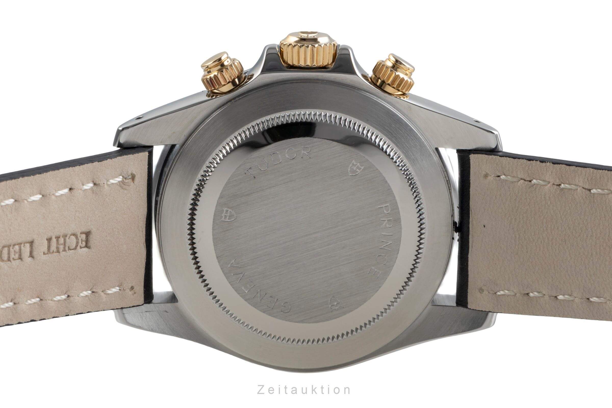 Tudor Prince Date chronograph steel / gold automatic men's watch 79263P  [2501075] - Image 10