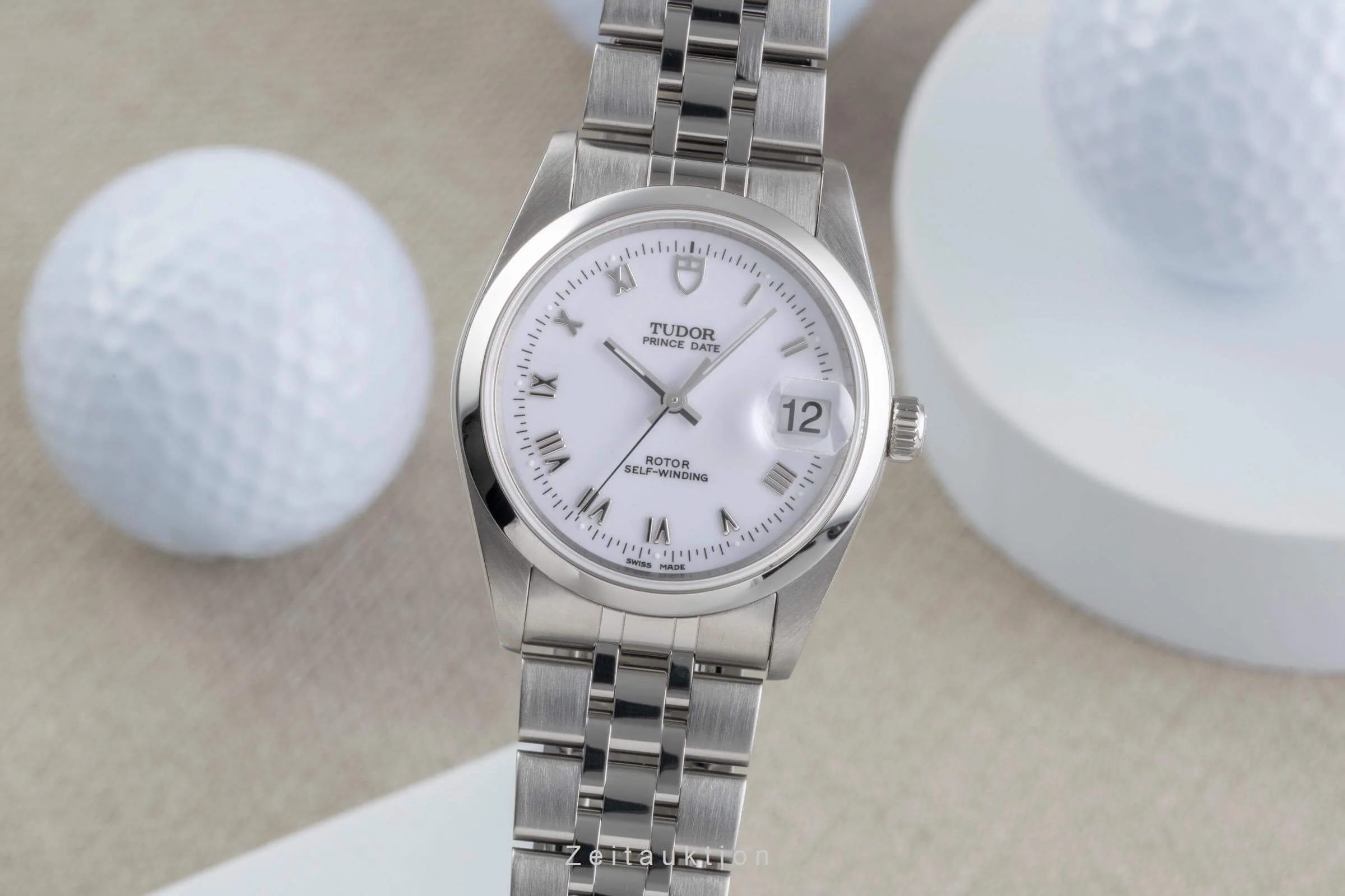 Tudor Prince Date steel automatic men's watch 74000N  [2501854] - Image 2