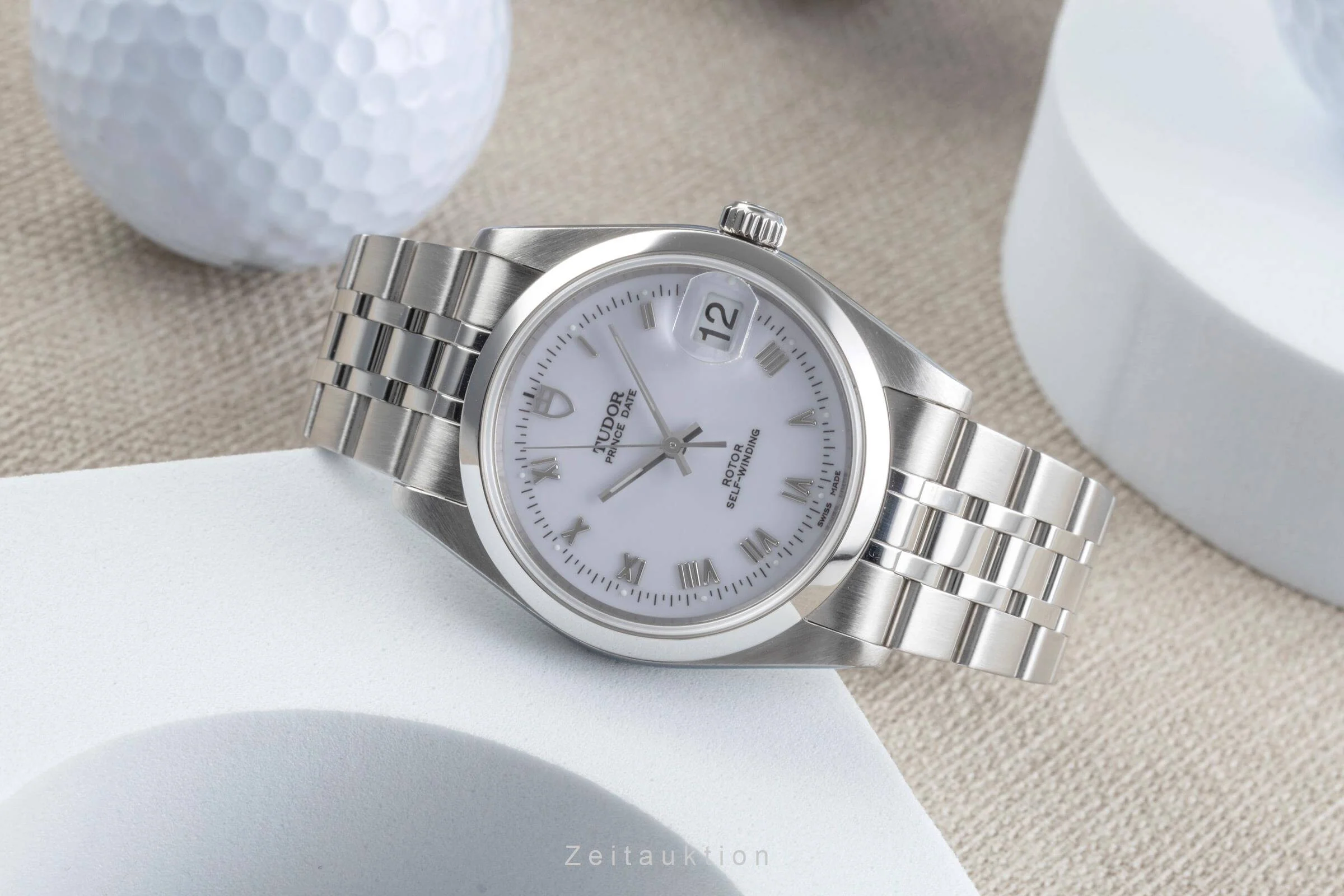 Tudor Prince Date steel automatic men's watch 74000N  [2501854] - Image 3