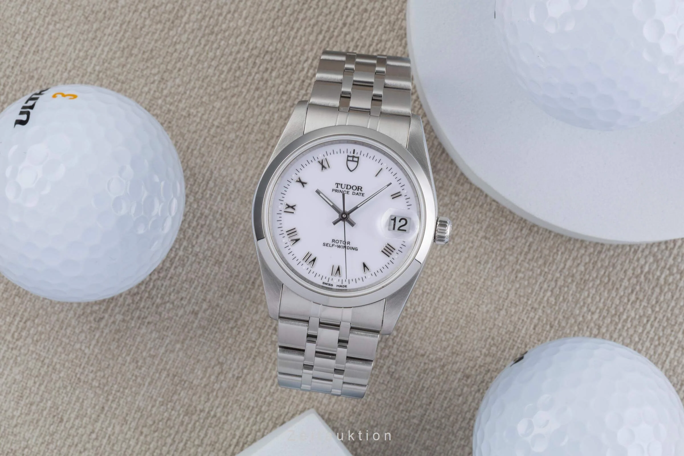 Tudor Prince Date steel automatic men's watch 74000N  [2501854] - Image 4