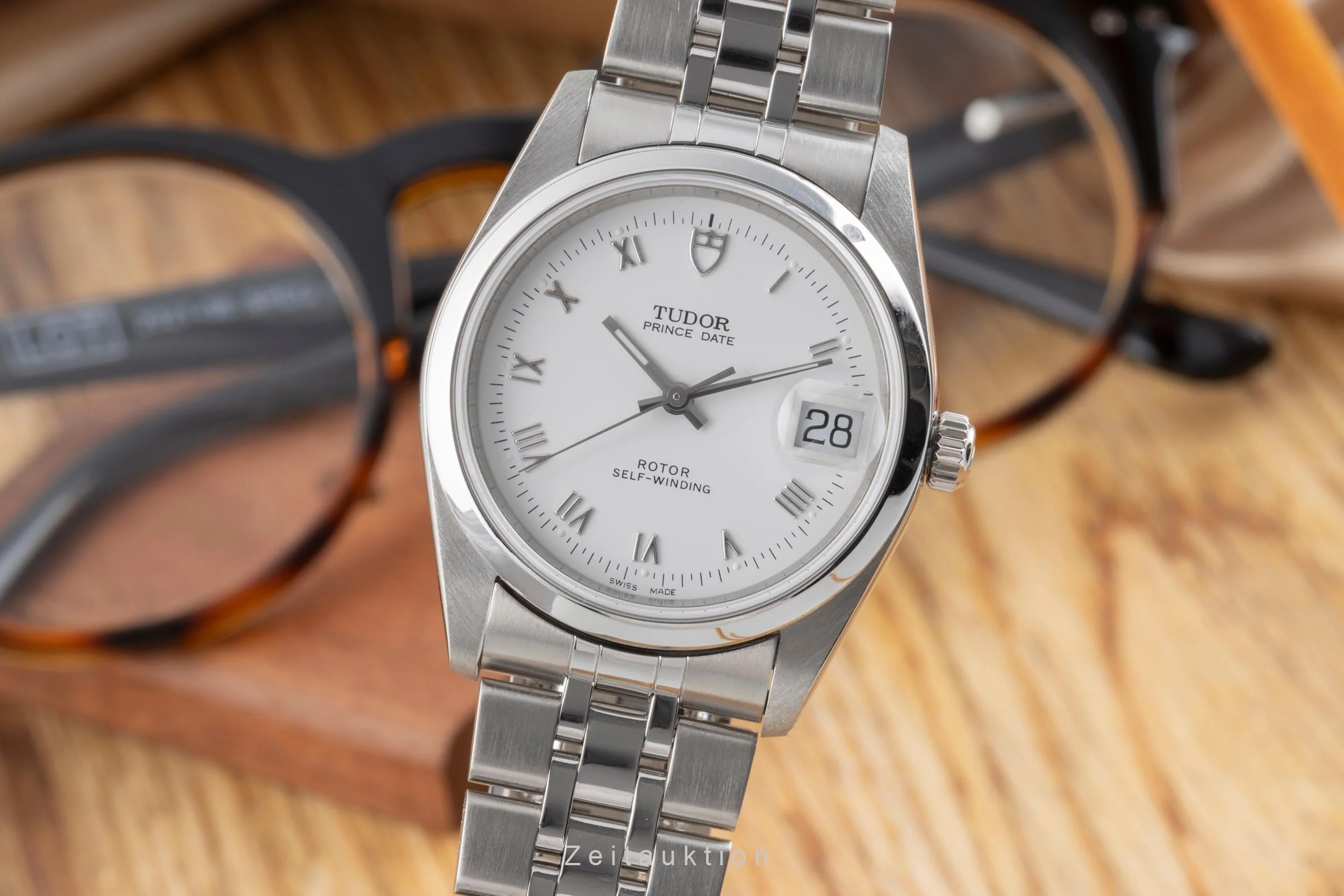Tudor Prince Date steel automatic men's watch 74000N  [2503783] - Image 2
