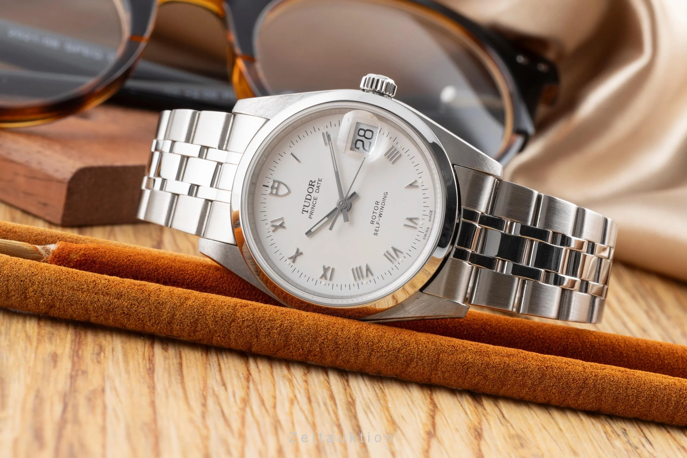 Tudor Prince Date steel automatic men's watch 74000N  [2503783] - Image 3