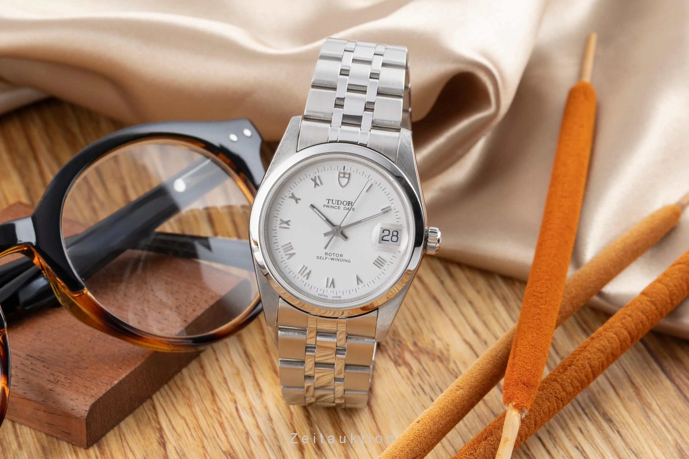 Tudor Prince Date steel automatic men's watch 74000N  [2503783] - Image 4