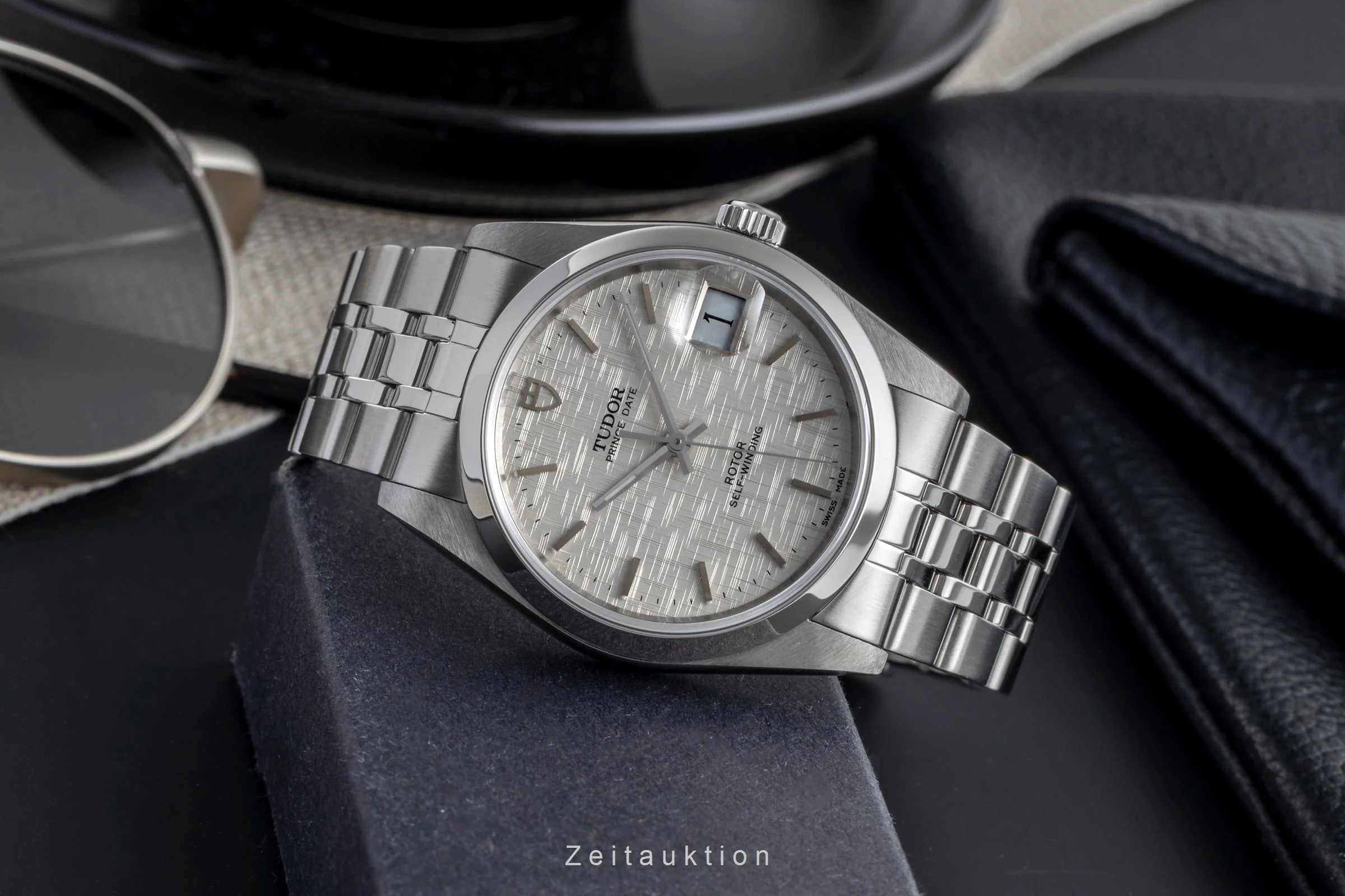 Tudor Prince Date steel automatic men's watch 74000N  [2504500] - Image 3
