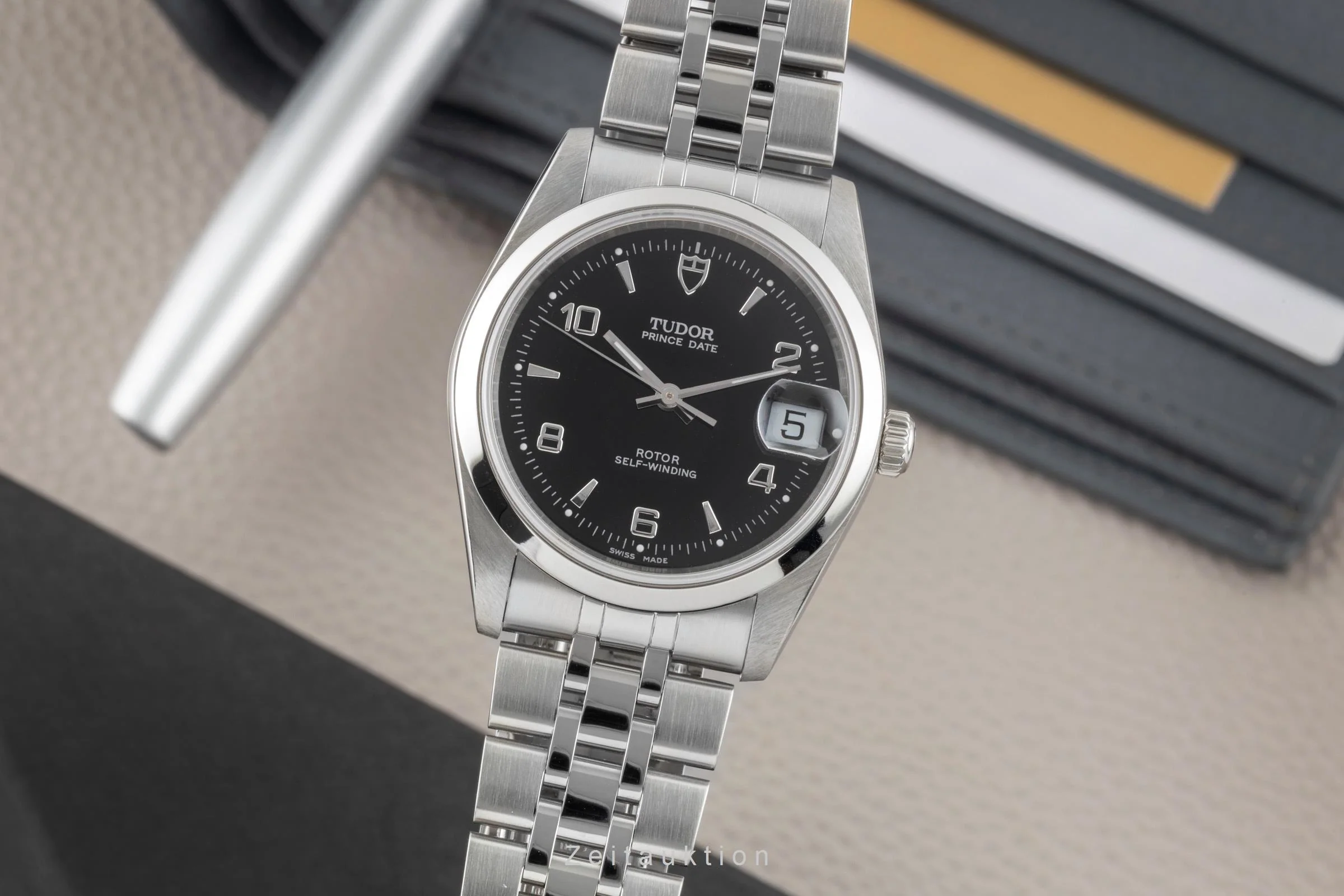 Tudor Prince Date steel automatic men's watch 74000N  [2600423] - Image 2