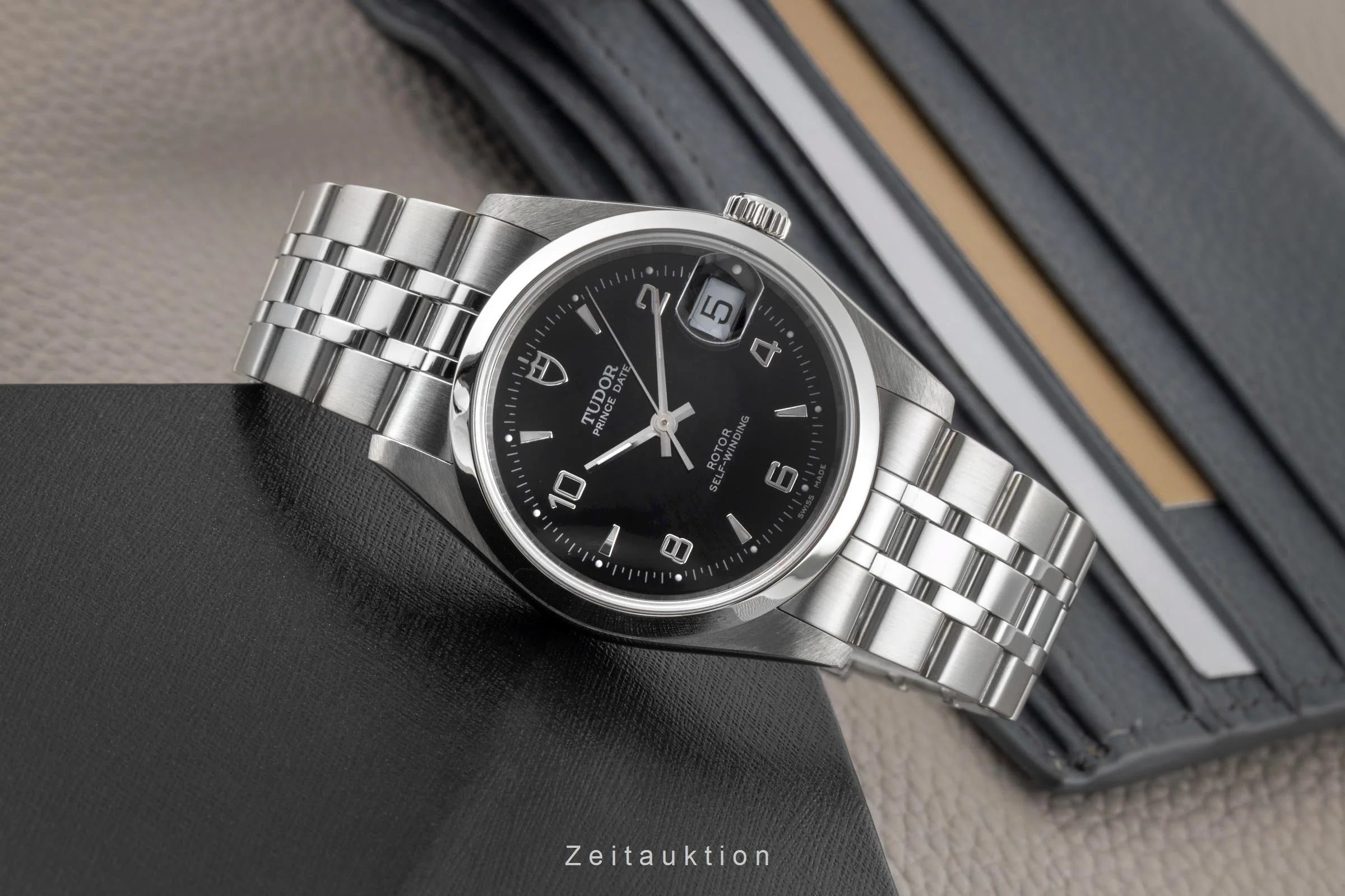 Tudor Prince Date steel automatic men's watch 74000N  [2600423] - Image 3