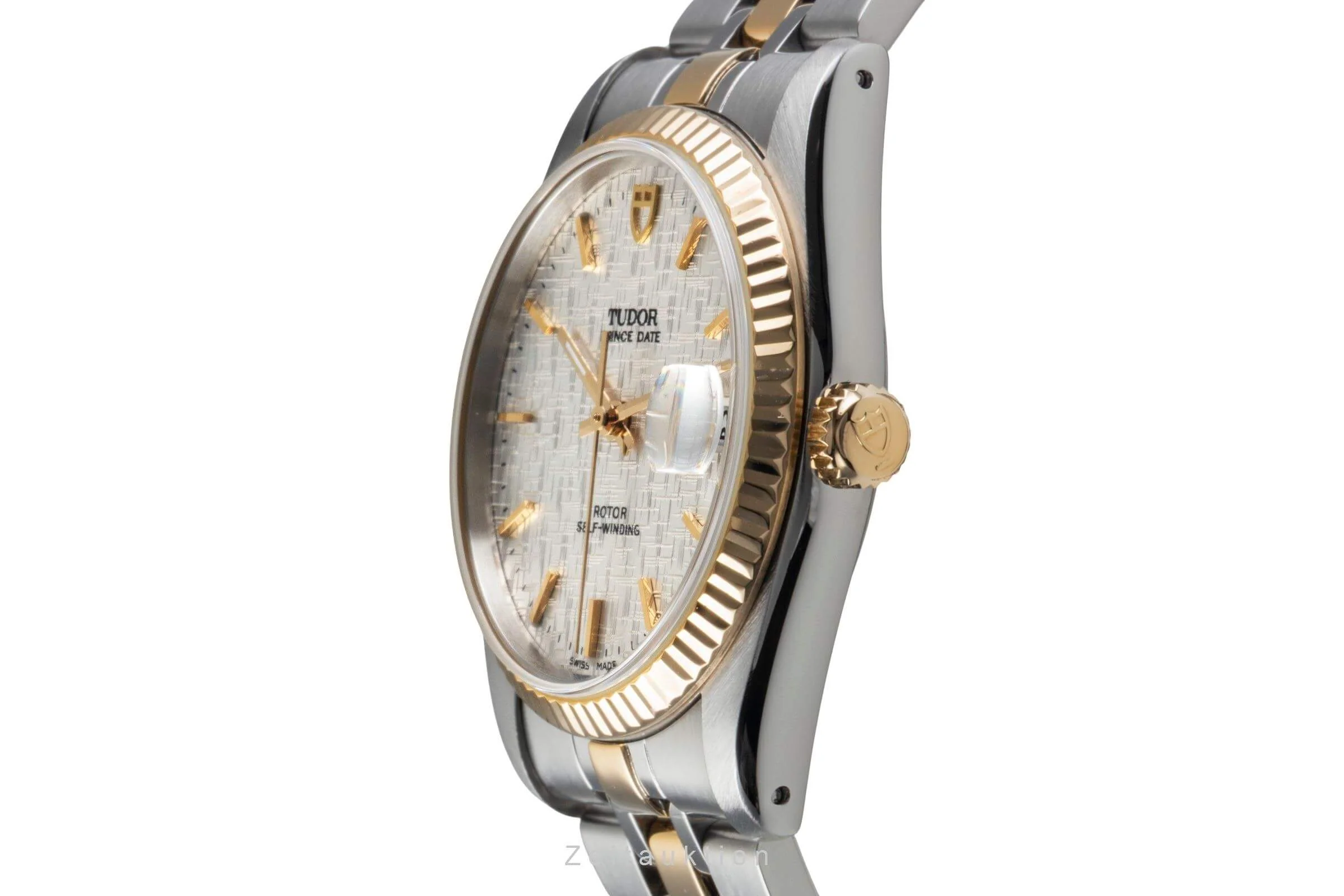 Tudor Prince Date steel / gold automatic men's watch 74033  [2500402] - Image 7