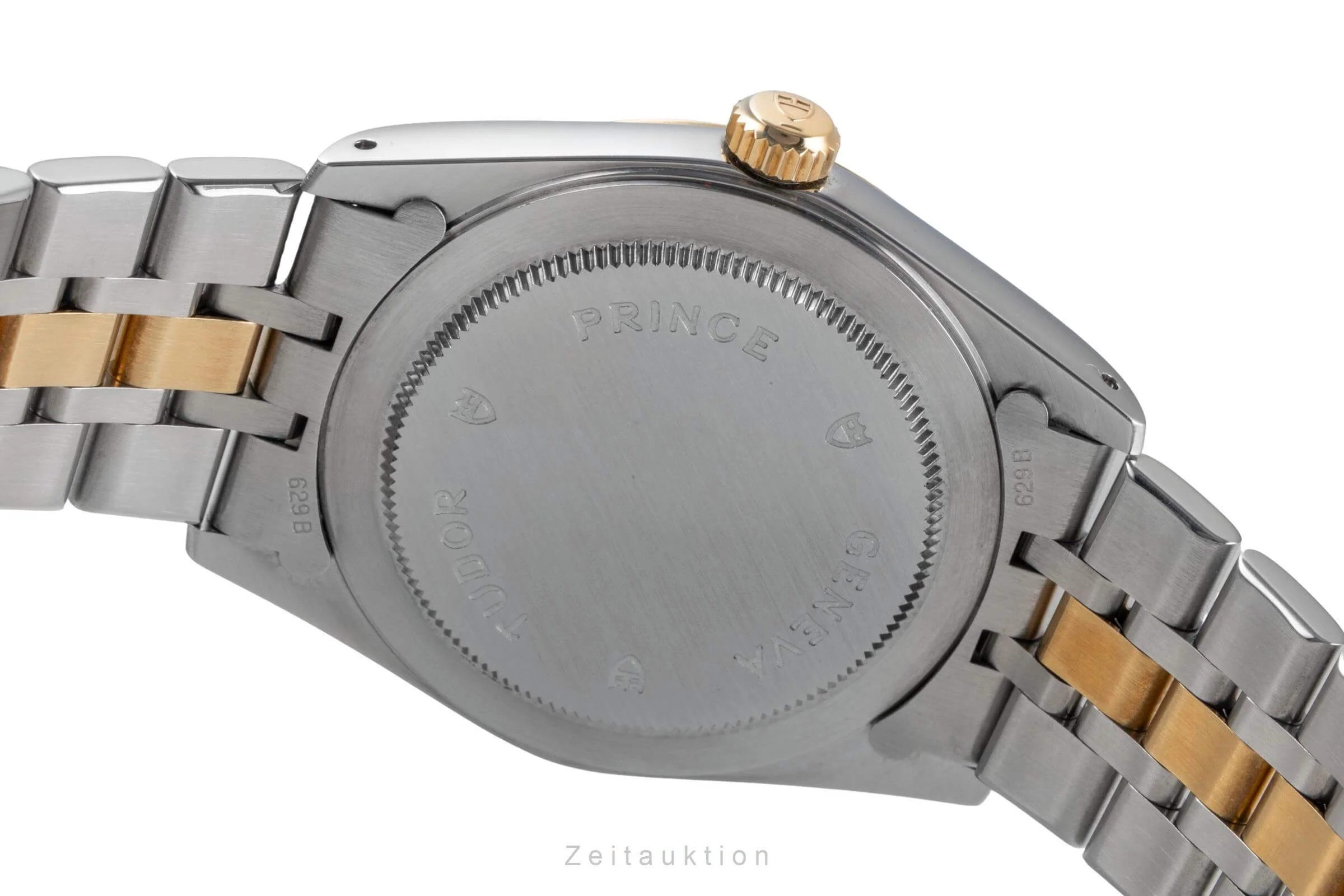 Tudor Prince Date steel / gold automatic men's watch 74033  [2501457] - Image 12