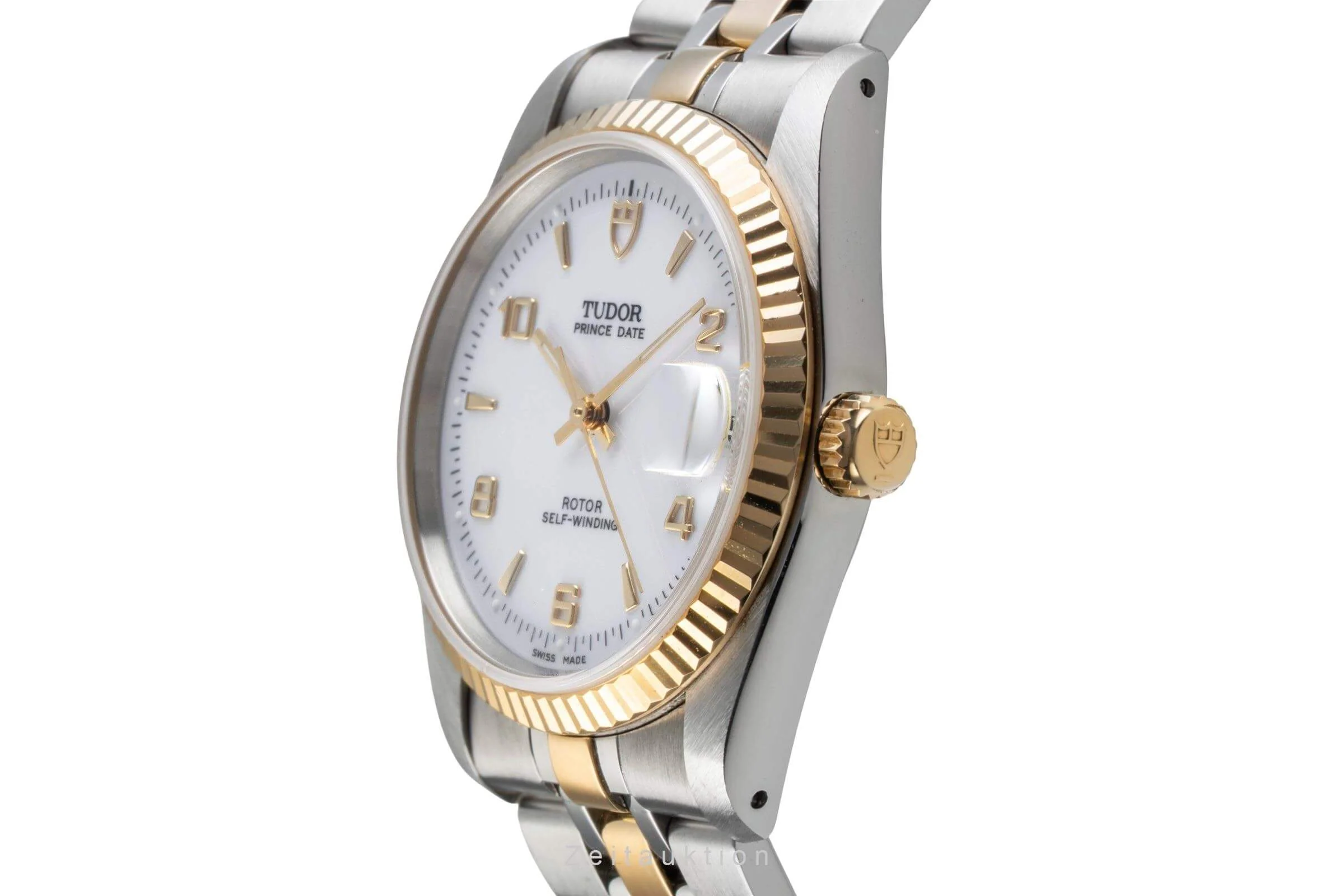 Tudor Prince Date steel / gold automatic men's watch 74033  [2501457] - Image 7
