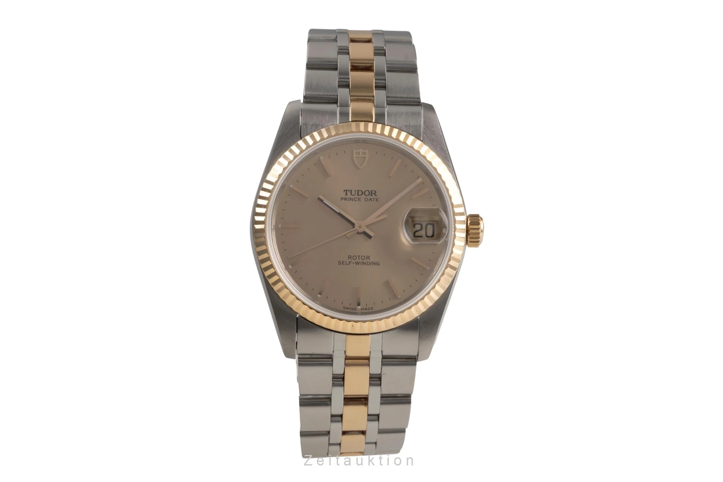 Tudor Prince Date steel / gold automatic men's watch 74033  [2501857] - Image 5