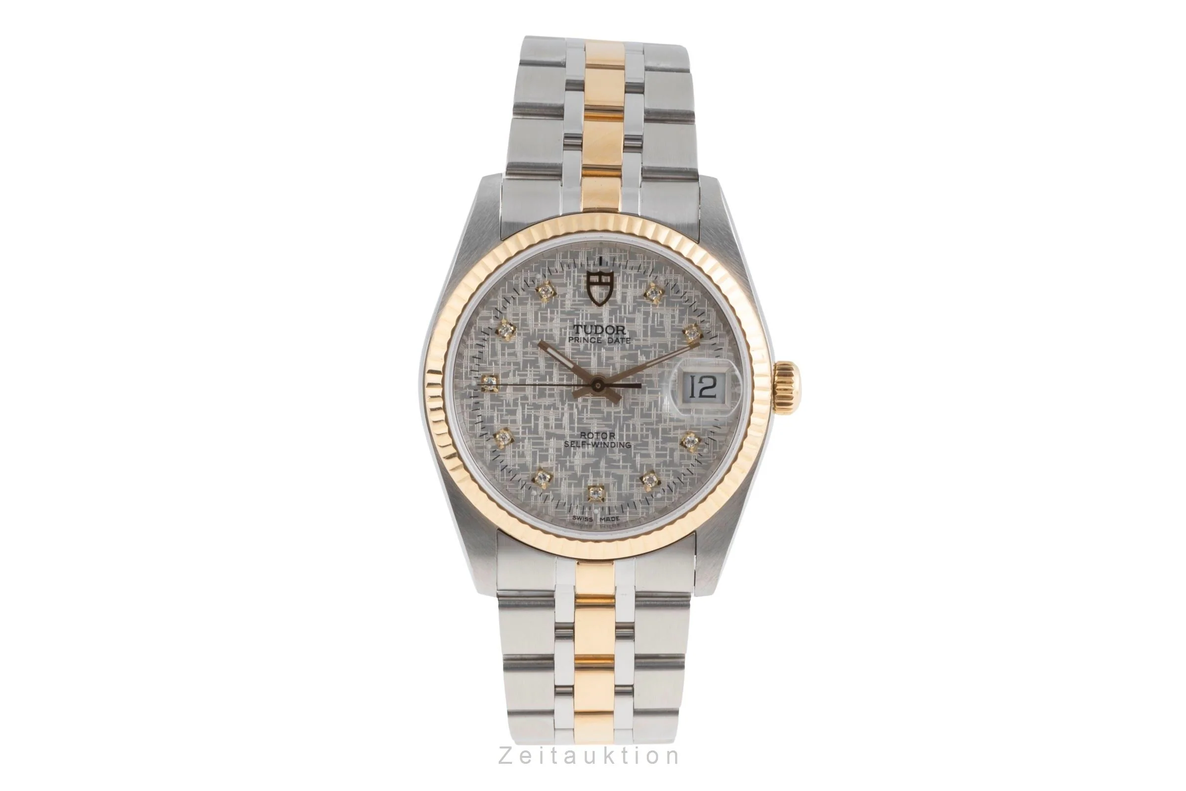 Tudor Prince Date steel / gold automatic men's watch 74033  [2502645] - Image 5