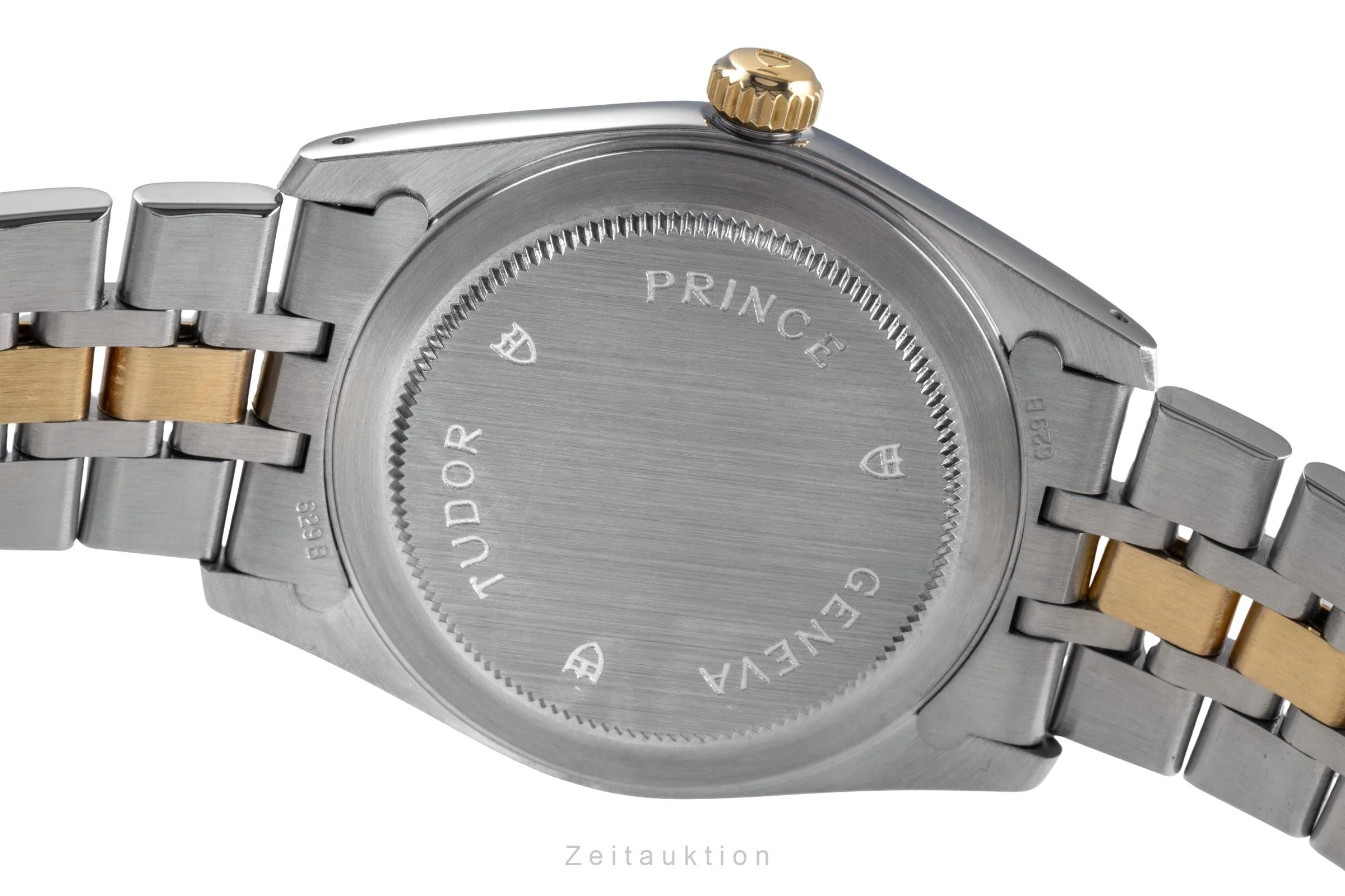 Tudor Prince Date steel / gold automatic men's watch 74033  [2502646] - Image 13