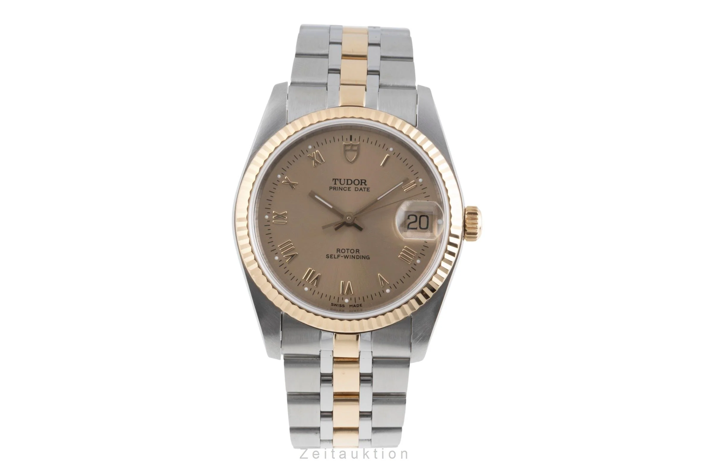 Tudor Prince Date steel / gold automatic men's watch 74033  [2503109] - Image 5